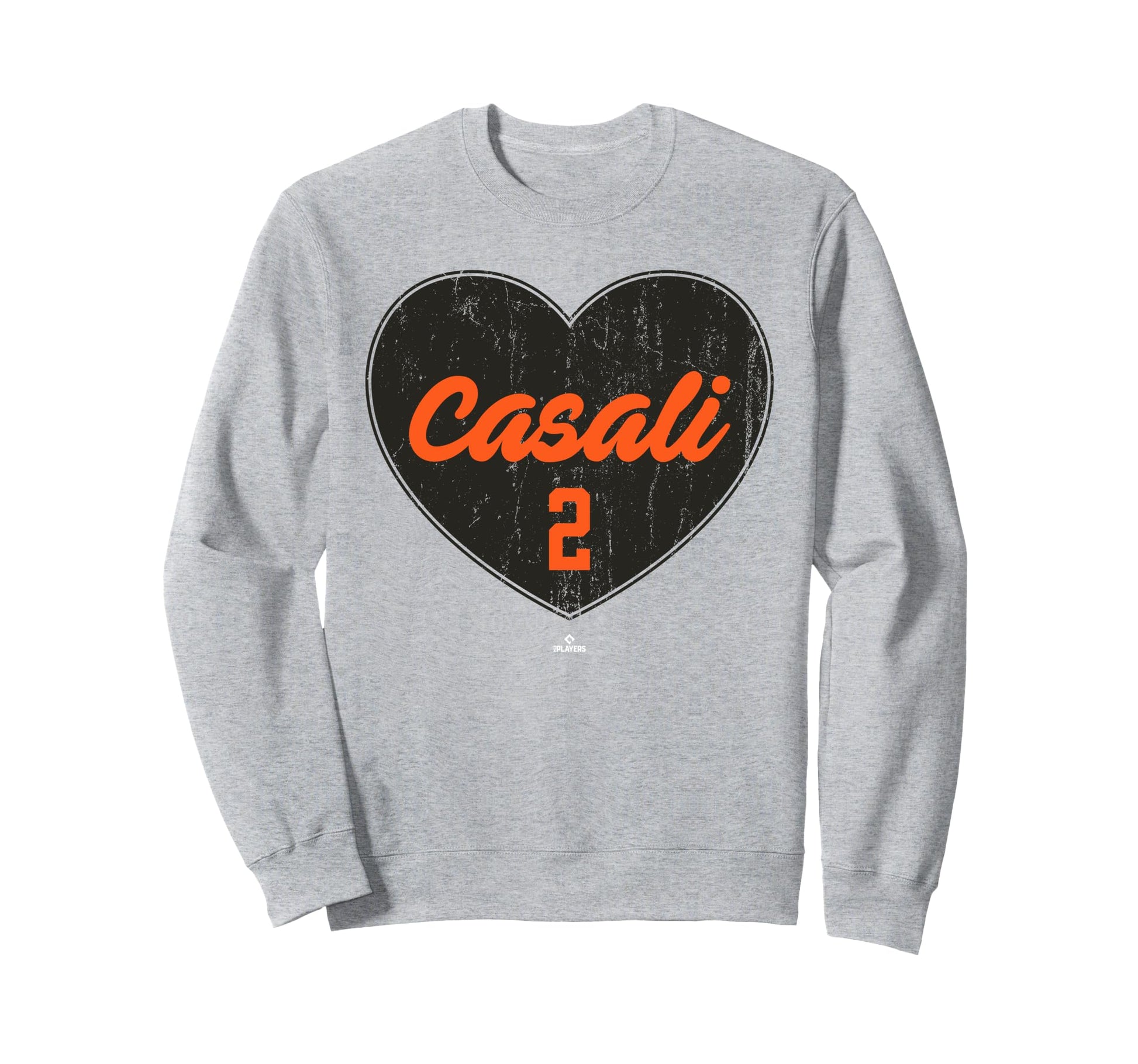 Distressed Heart Curt Casali San Sweatshirt - Fun Novelty Design Unisex - T-Shirt, Sweatshirt, Hoodie