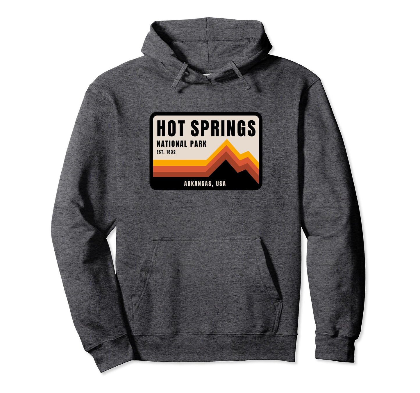 Family Vacation Gift Hot Springs Hoodie - Custom Art Print Men Women - T-Shirt, Sweatshirt, Hoodie