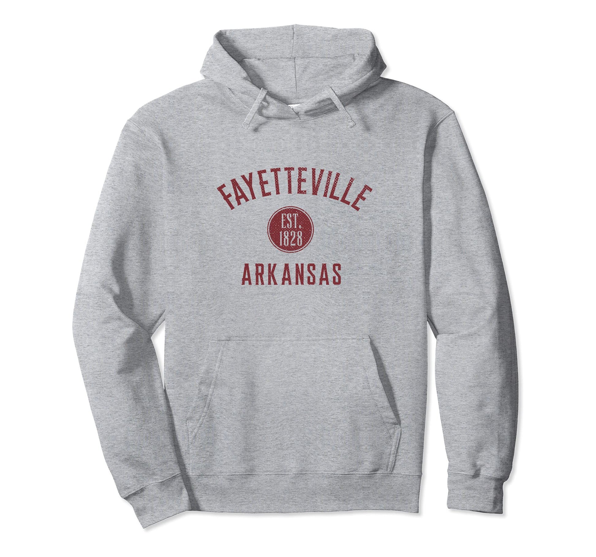 Fayetteville Arkansas Varsity Hoodie - Fun Novelty Design Men Women - T-Shirt, Sweatshirt, Hoodie