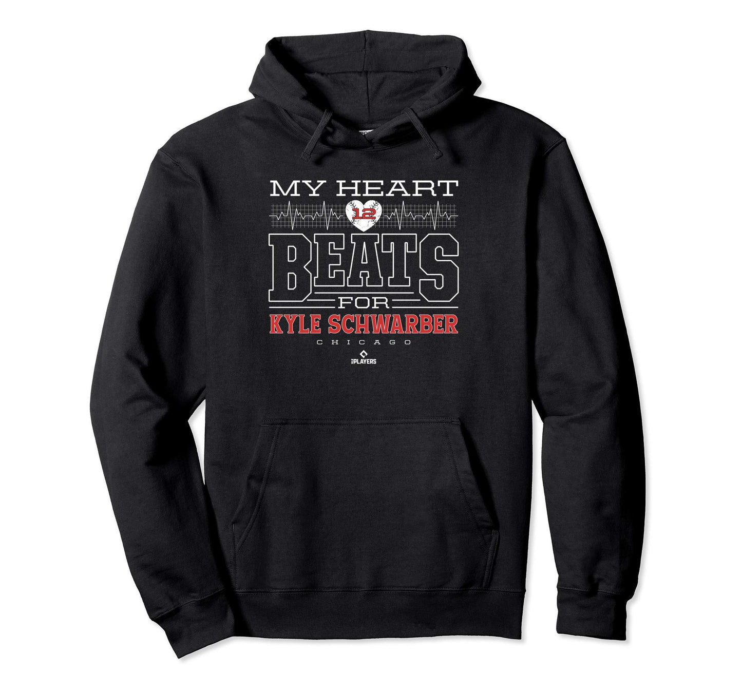 My Heart Beats Kyle Schwarber Hoodie - Streetwear Style Unisex - T-Shirt, Sweatshirt, Hoodie