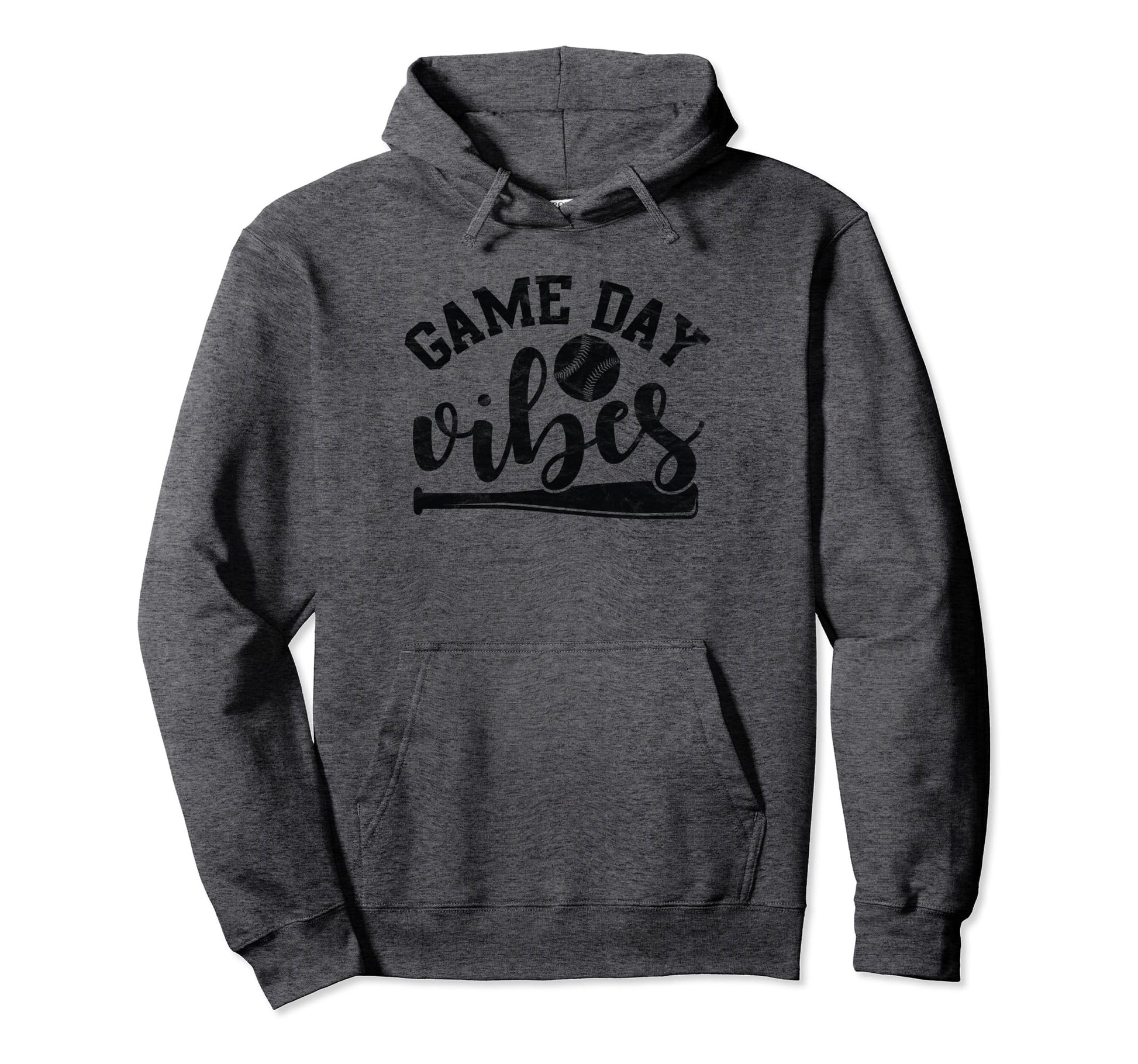 Game Day Vibes Sports Games Baseball Hoodie - Aesthetic Graphic for Adults - T-Shirt, Sweatshirt, Hoodie