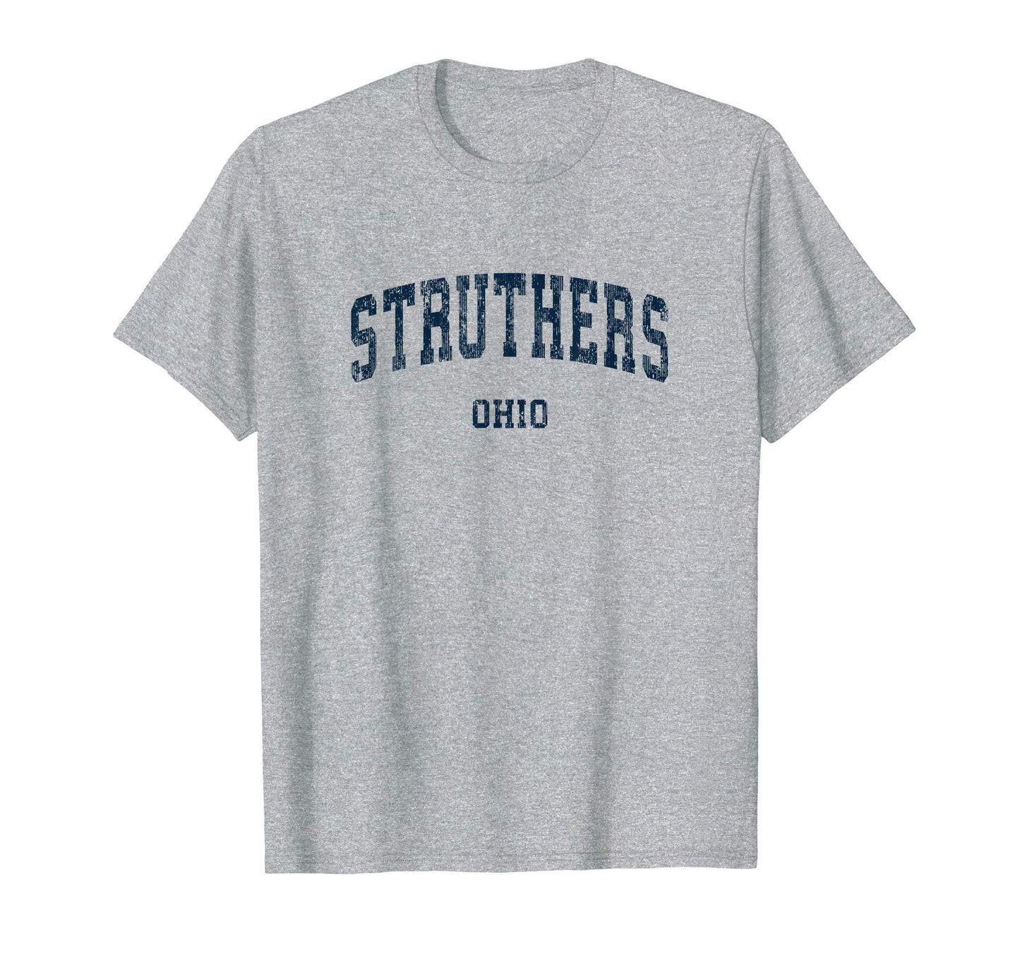 Struthers Ohio Oh Varsity Sports Navy T-Shirt - Aesthetic Graphic Unisex - T-Shirt, Sweatshirt, Hoodie