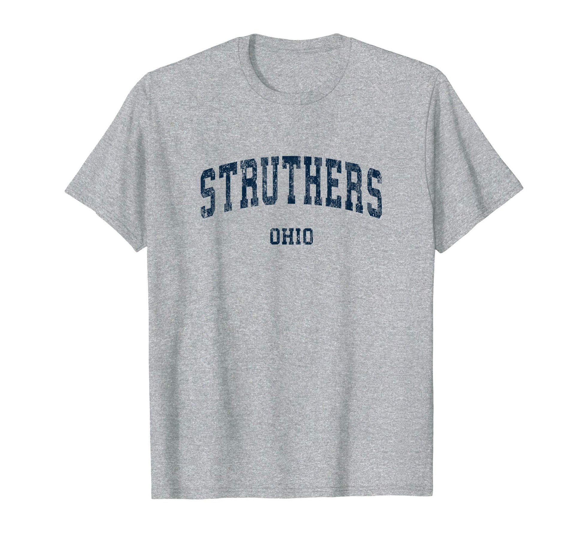 Struthers Ohio Oh Varsity Sports Navy T-Shirt - Aesthetic Graphic Unisex - T-Shirt, Sweatshirt, Hoodie