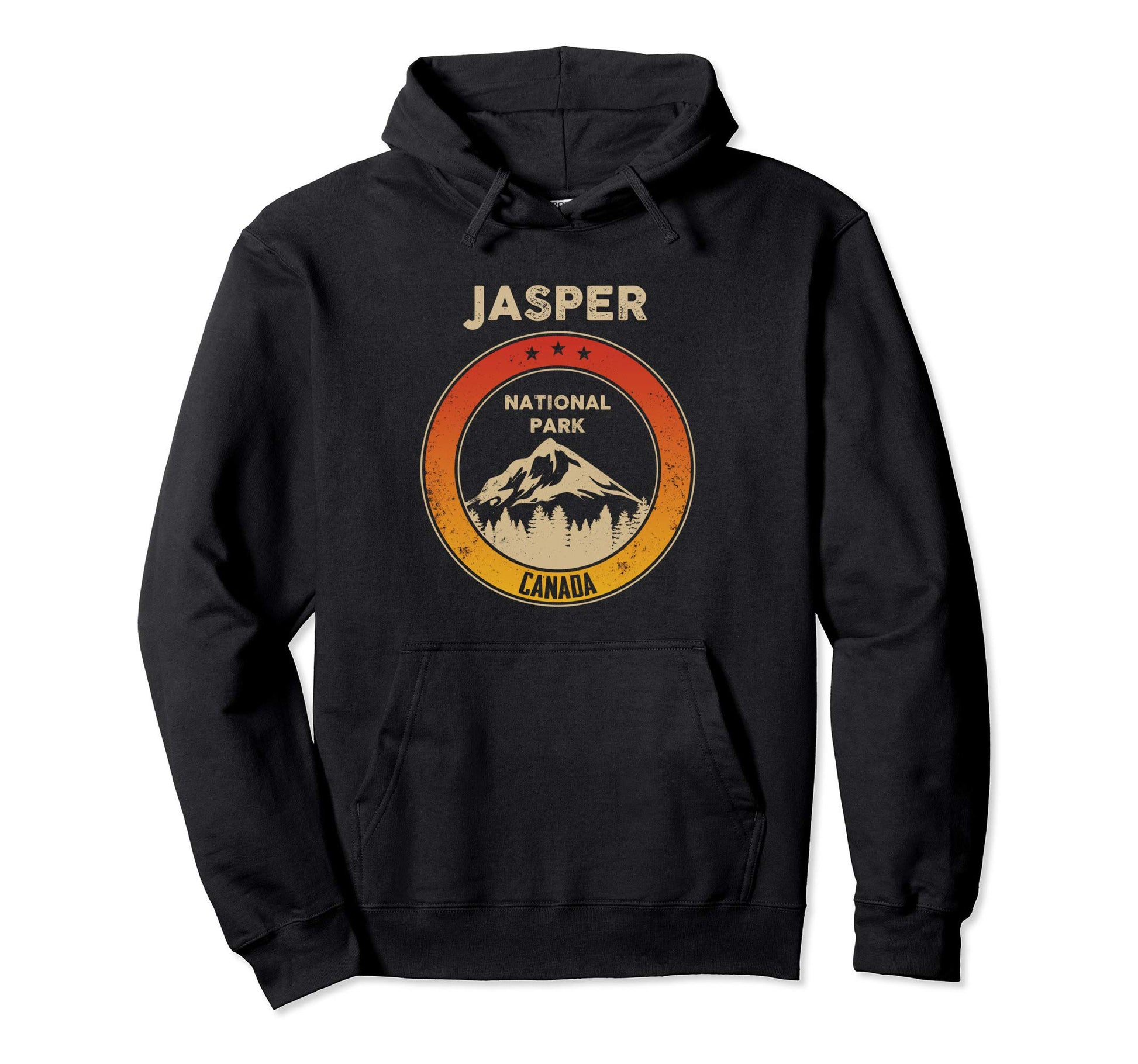 Jasper Canadian National Park Souvenir Hoodie - Minimalist Print Unisex - T-Shirt, Sweatshirt, Hoodie