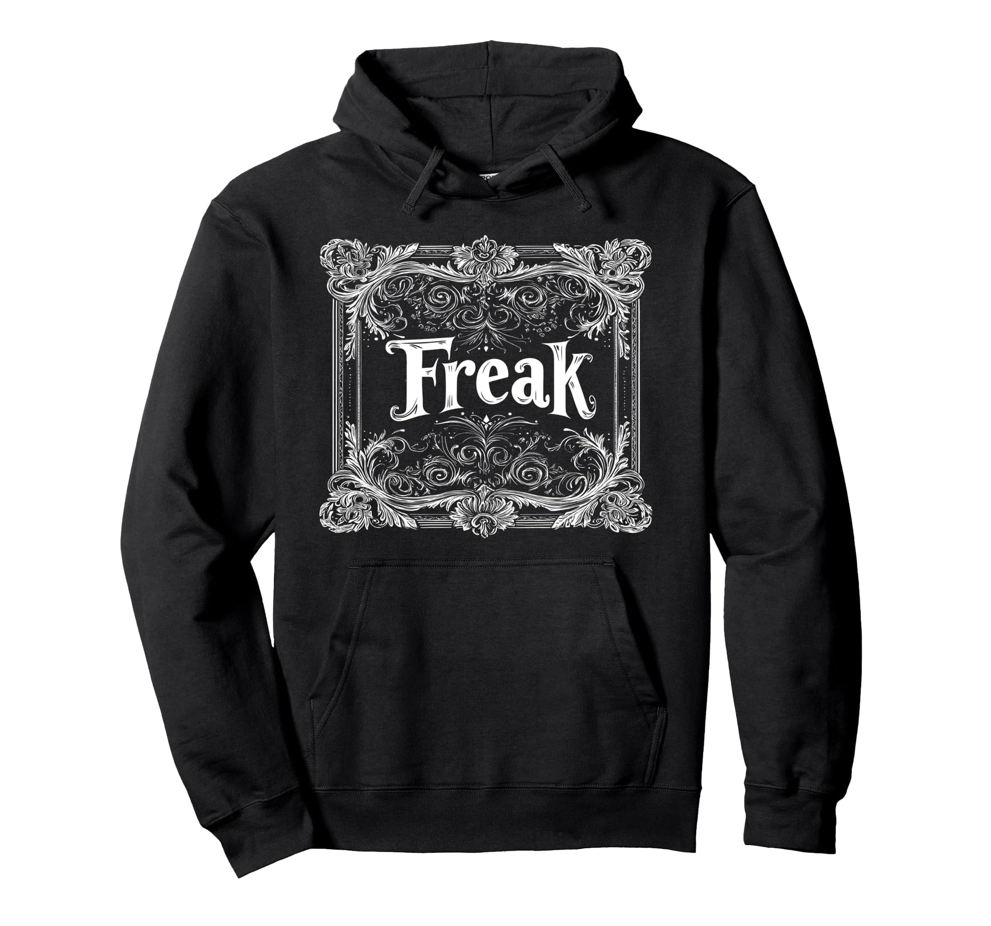 Freak Gothic Alt Grunge Hip Hop Y2K Emo Hoodie - Fun Novelty Design Unisex - T-Shirt, Sweatshirt, Hoodie