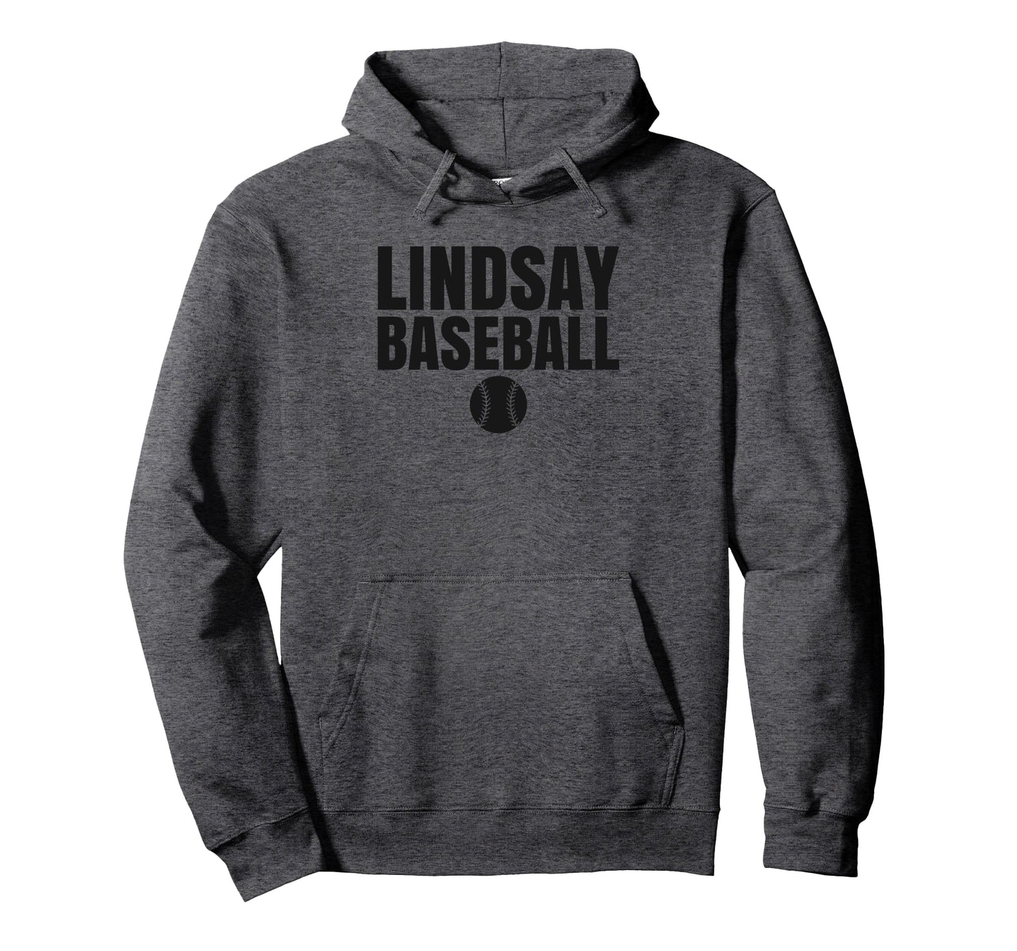 Lindsay High School Baseball Hoodie - Casual Everyday Wear Unisex - T-Shirt, Sweatshirt, Hoodie