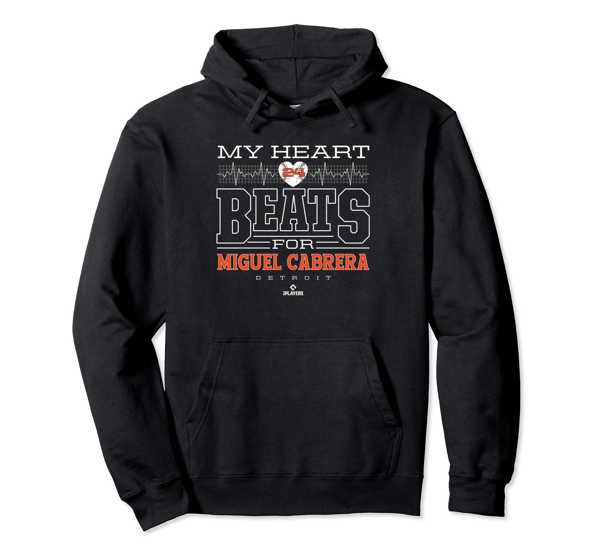 My Heart Beats Miguel Cabrera Hoodie - Custom Art Print Men Women - T-Shirt, Sweatshirt, Hoodie