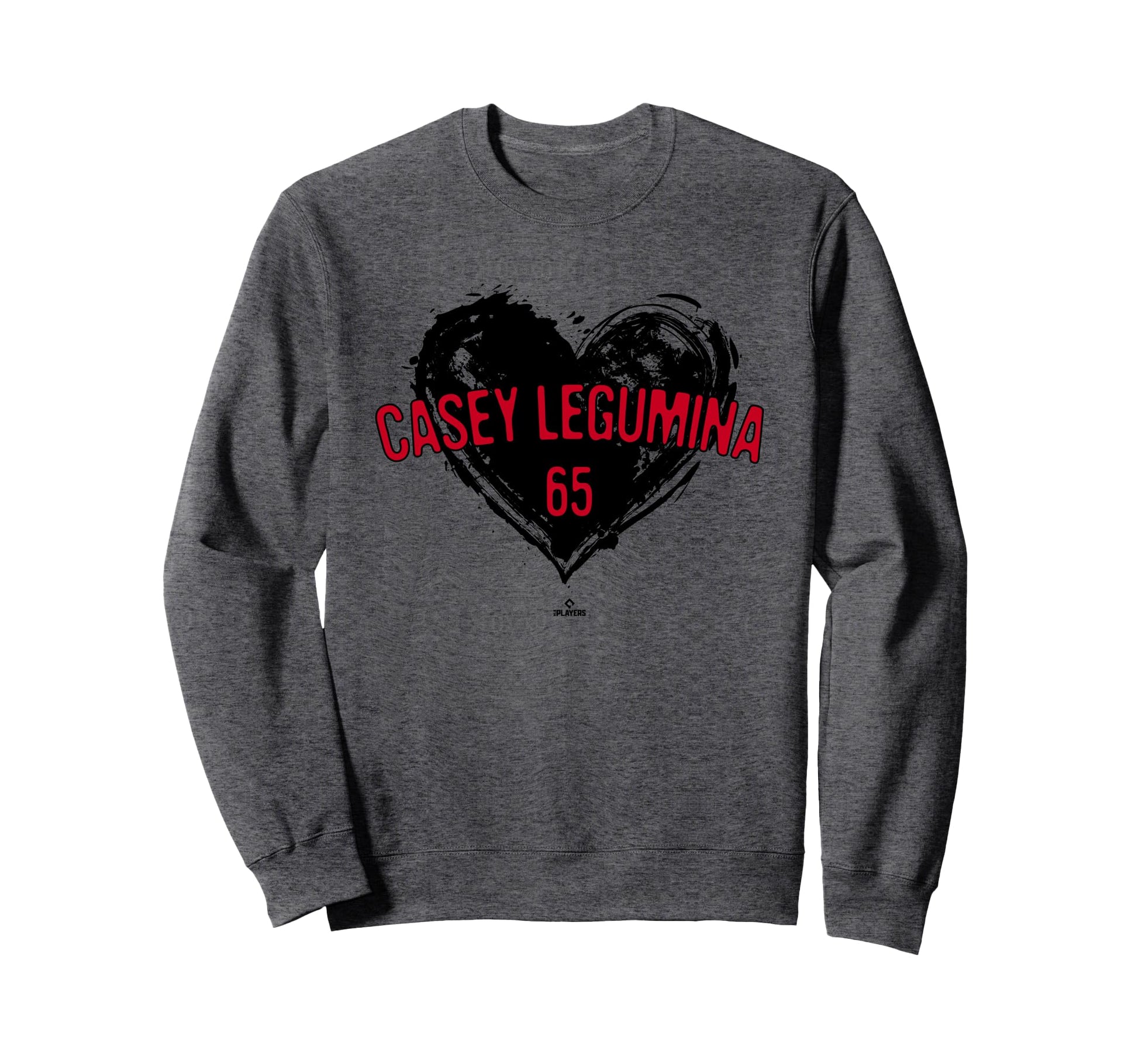 Distressed Heart Casey Legumina Sweatshirt - Streetwear Style Unisex - T-Shirt, Sweatshirt, Hoodie