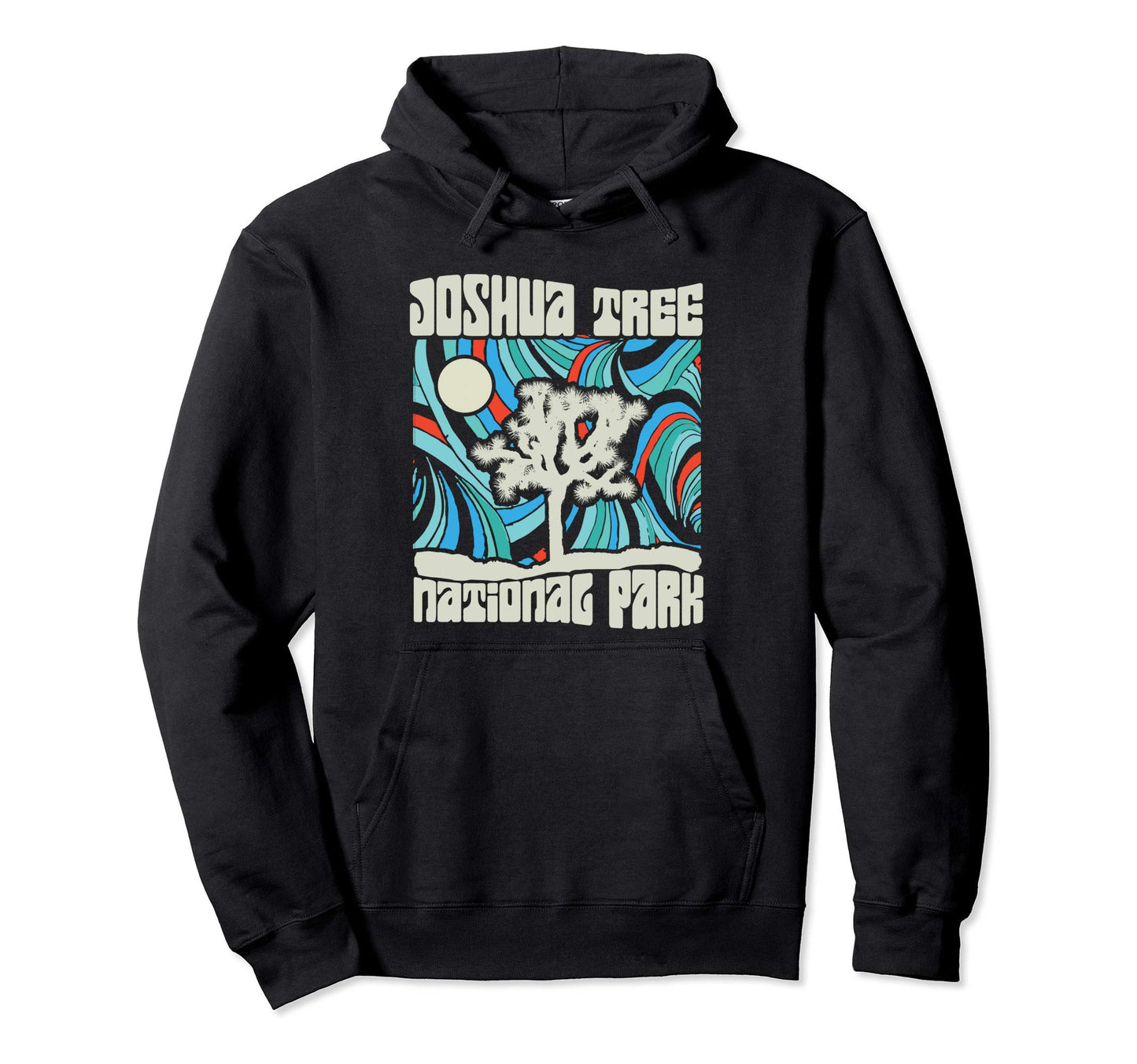 Joshua Tree 60S Psychedelic Sweet Hoodie - Aesthetic Graphic Men Women - T-Shirt, Sweatshirt, Hoodie