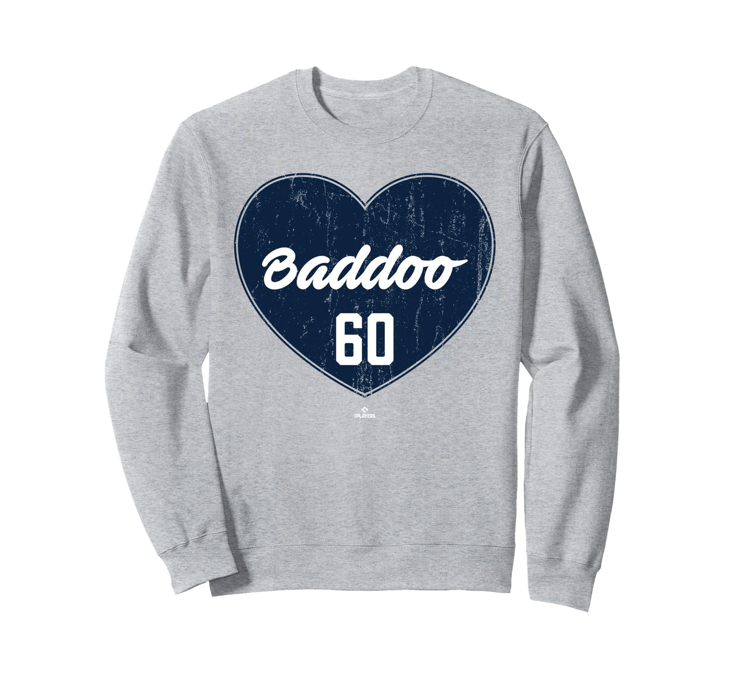 Distressed Heart Akil Baddoo Sweatshirt - Minimalist Print for Adults - T-Shirt, Sweatshirt, Hoodie
