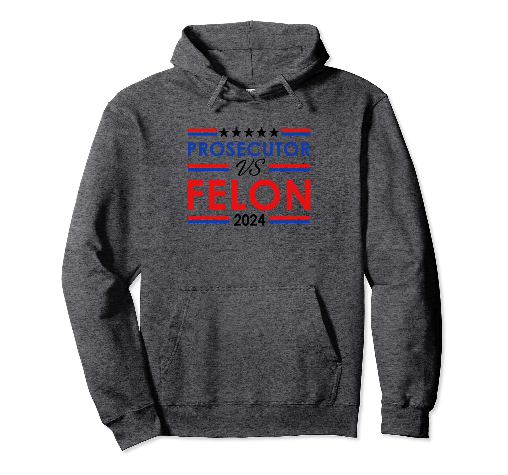 Prosecutor Vs Felon 2024 Stripe Hoodie - Aesthetic Graphic for Adults - T-Shirt, Sweatshirt, Hoodie