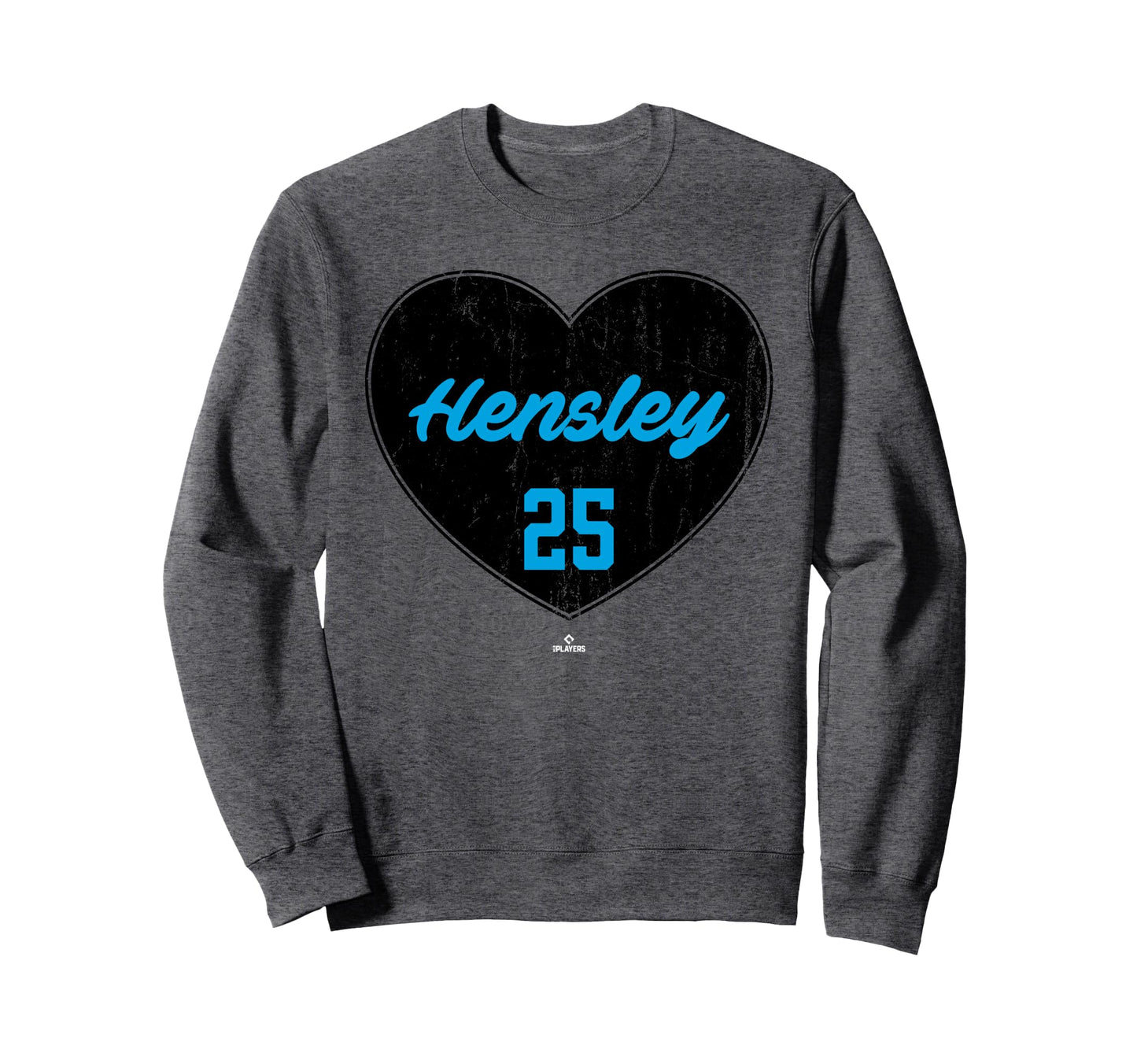 Distressed Heart David Hensley Sweatshirt - Novelty Apparel for Adults - T-Shirt, Sweatshirt, Hoodie