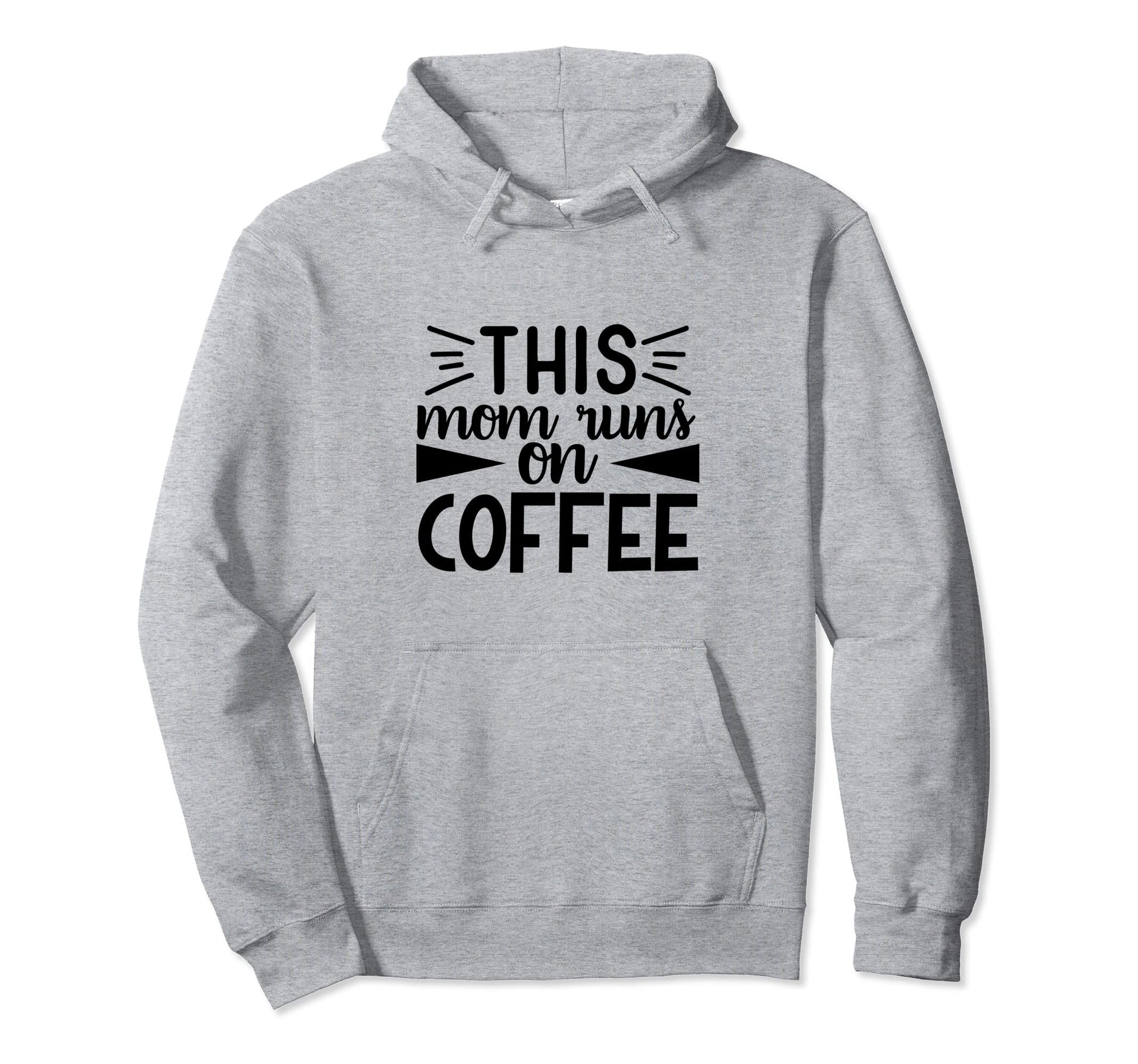 Homeschool Mama This Mom Runs Coffee Hoodie - Graphic Print Men Women - T-Shirt, Sweatshirt, Hoodie
