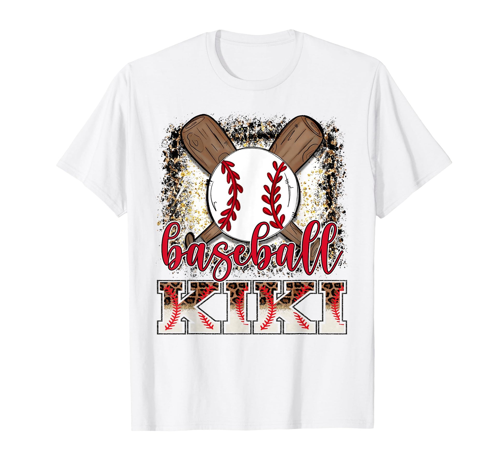 Baseball Kiki Leopard Proud Ball Kiki T-Shirt - Novelty Apparel for Adults - T-Shirt, Sweatshirt, Hoodie
