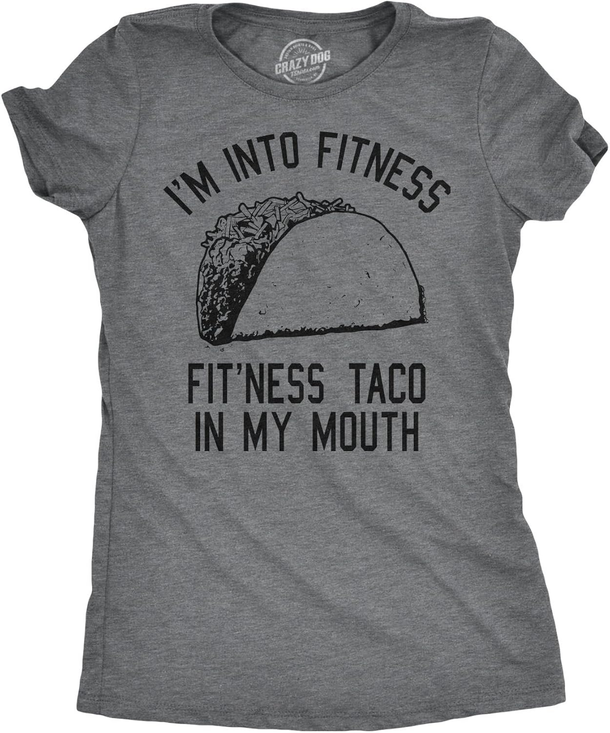 Womens Fitness Taco Funny Gym Cool Humor Graphic - Adult & Kids T-Shirts, Sweatshirts & Hoodies apparel design preview 1