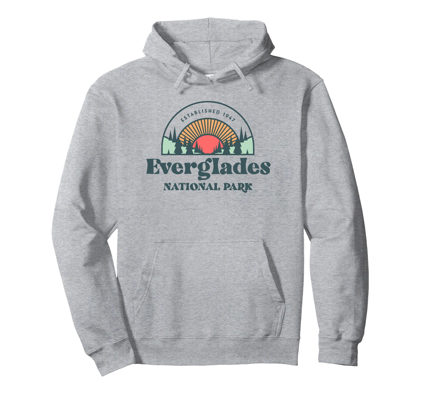 Family Vacation Everglades National Park Hoodie - Graphic Print for Adults - T-Shirt, Sweatshirt, Hoodie