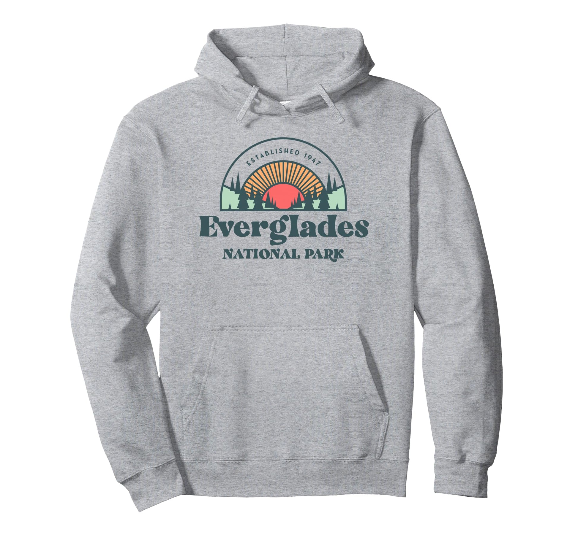 Family Vacation Everglades National Park Hoodie - Graphic Print for Adults - T-Shirt, Sweatshirt, Hoodie