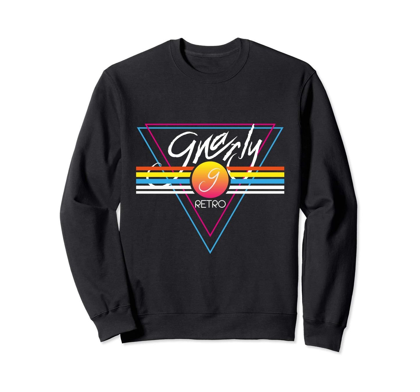 Gnarly 1980S 80S Pop Culture Sweatshirt - Fun Novelty Design Unisex - T-Shirt, Sweatshirt, Hoodie