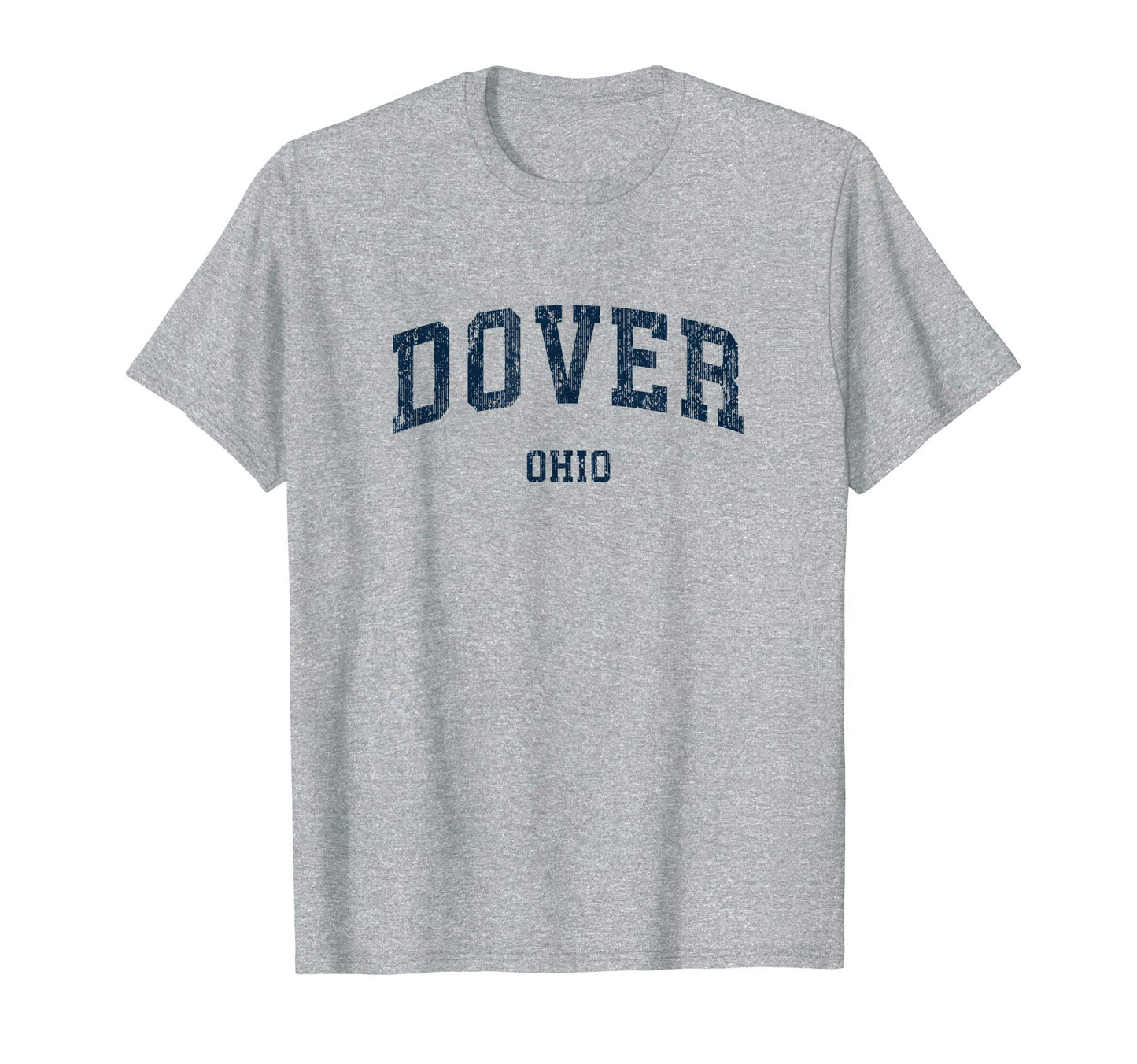 Dover Ohio Oh Varsity Sports Navy T-Shirt - Aesthetic Graphic Unisex - T-Shirt, Sweatshirt, Hoodie