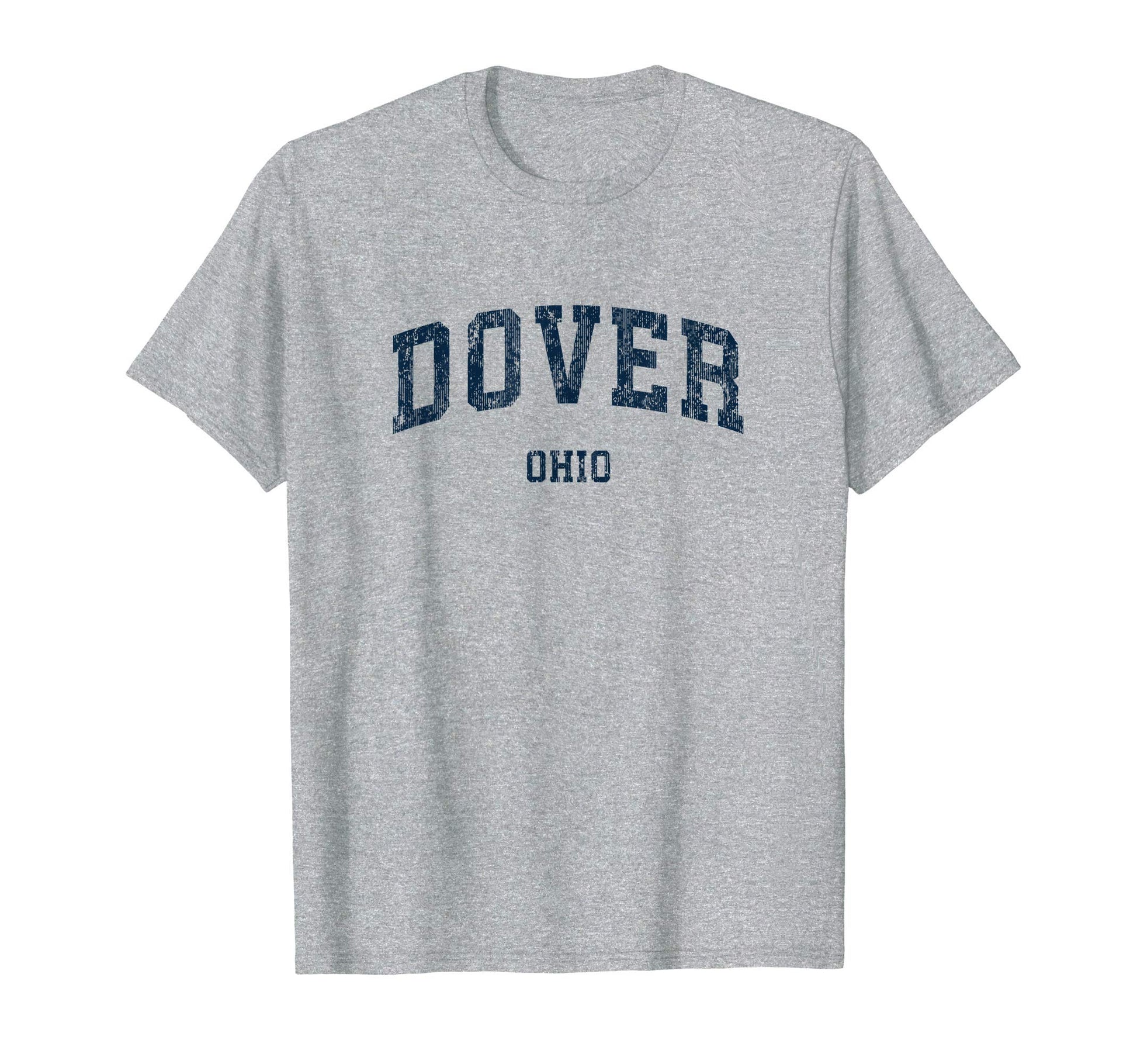 Dover Ohio Oh Varsity Sports Navy T-Shirt - Aesthetic Graphic Unisex - T-Shirt, Sweatshirt, Hoodie
