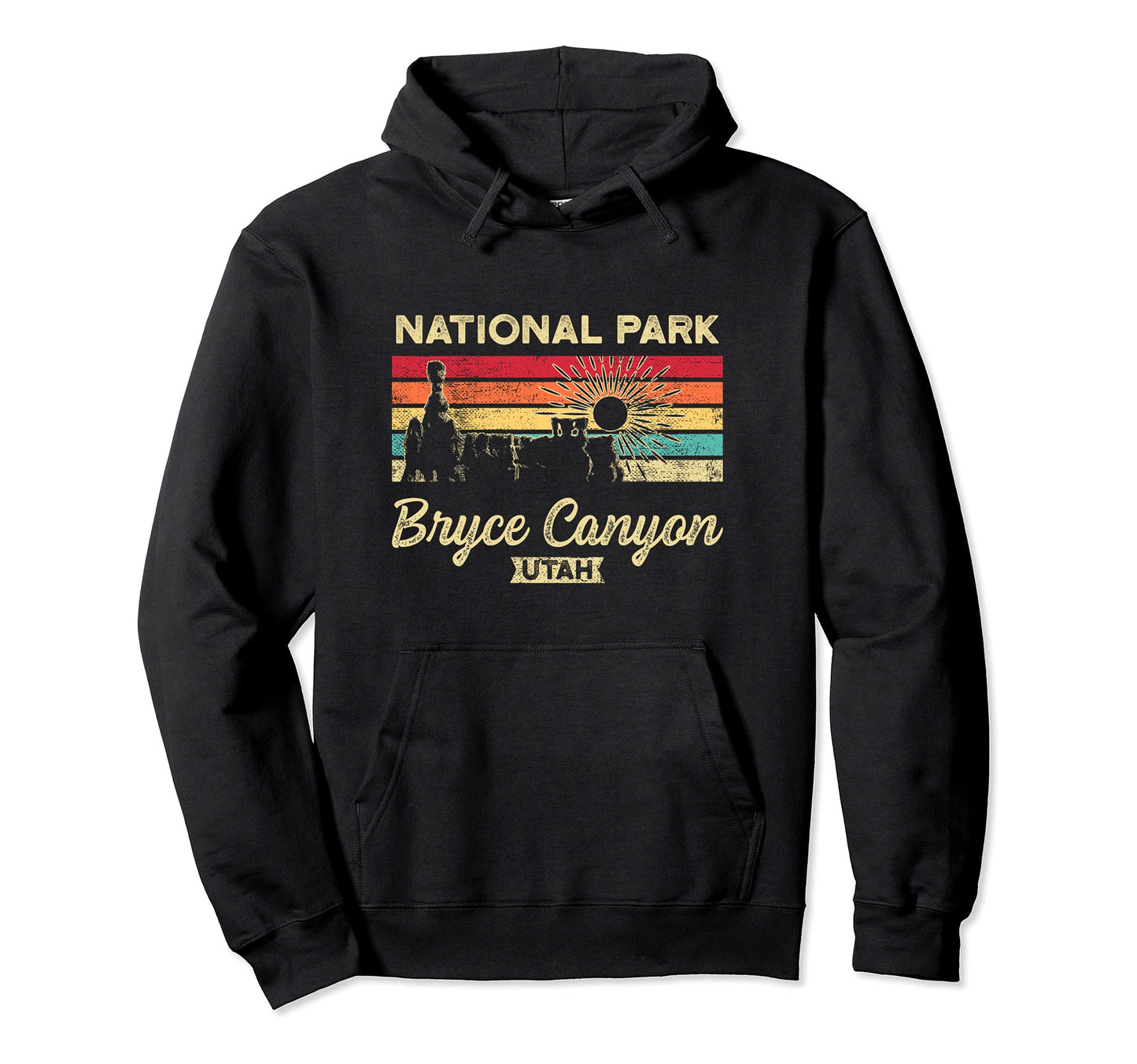 National Park Sunset Bryce Canyon Hoodie - Casual Everyday Wear Men Women - T-Shirt, Sweatshirt, Hoodie