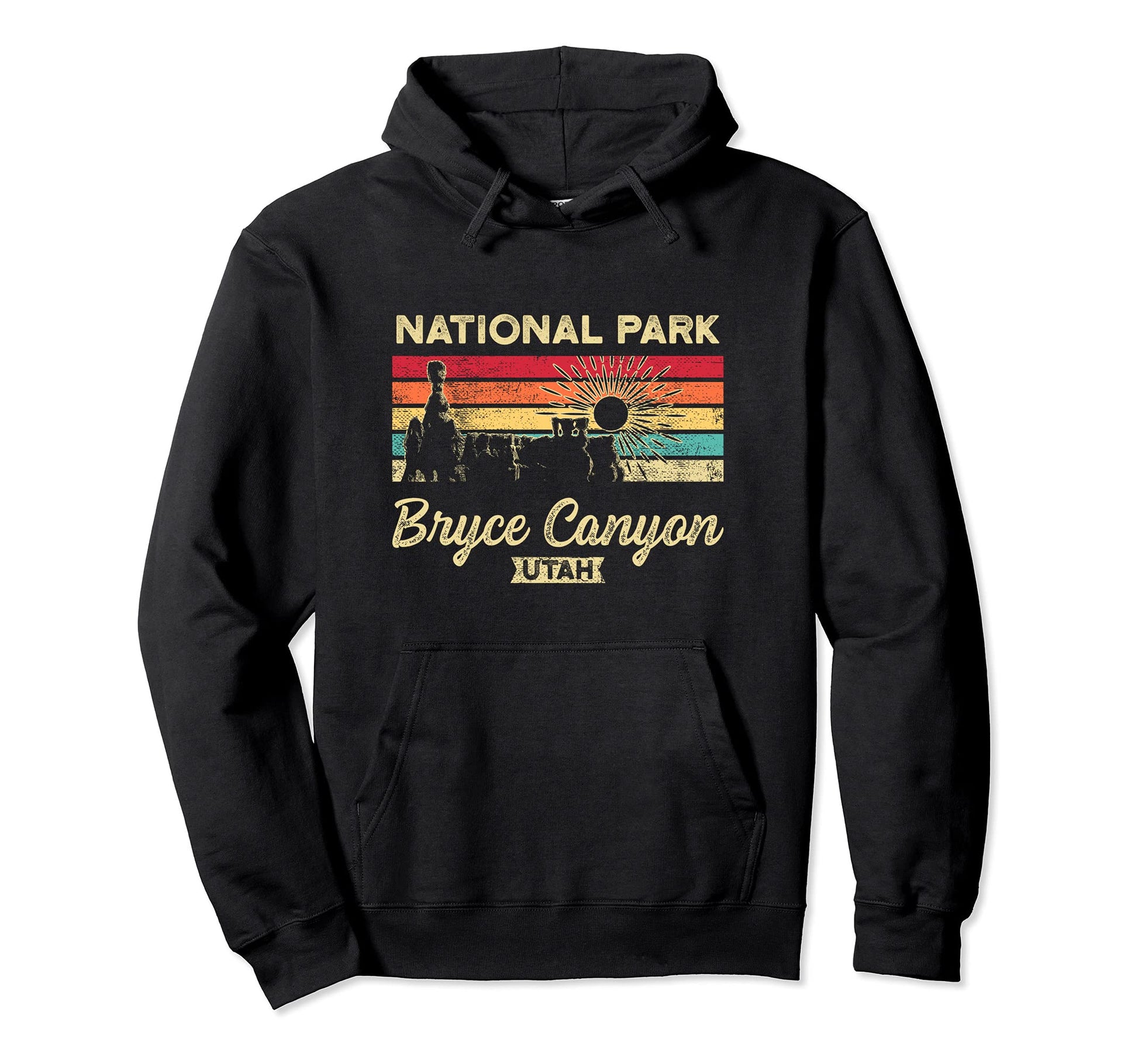 National Park Sunset Bryce Canyon Hoodie - Casual Everyday Wear Men Women - T-Shirt, Sweatshirt, Hoodie