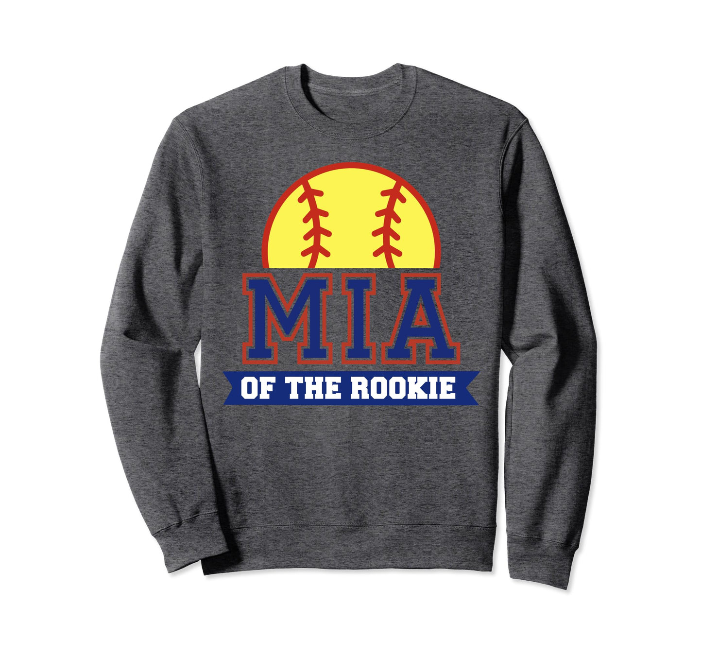 Mia Rookie 1St Birthday Softball Sweatshirt - Unique Graphic Men Women - T-Shirt, Sweatshirt, Hoodie