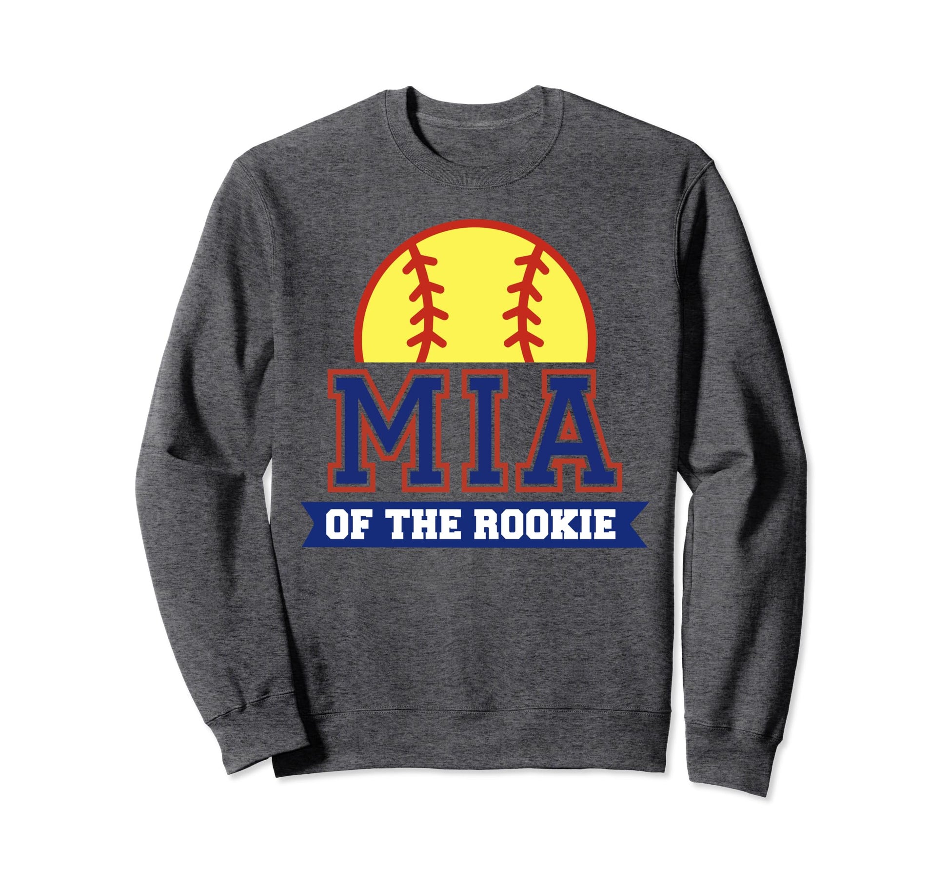Mia Rookie 1St Birthday Softball Sweatshirt - Unique Graphic Men Women - T-Shirt, Sweatshirt, Hoodie