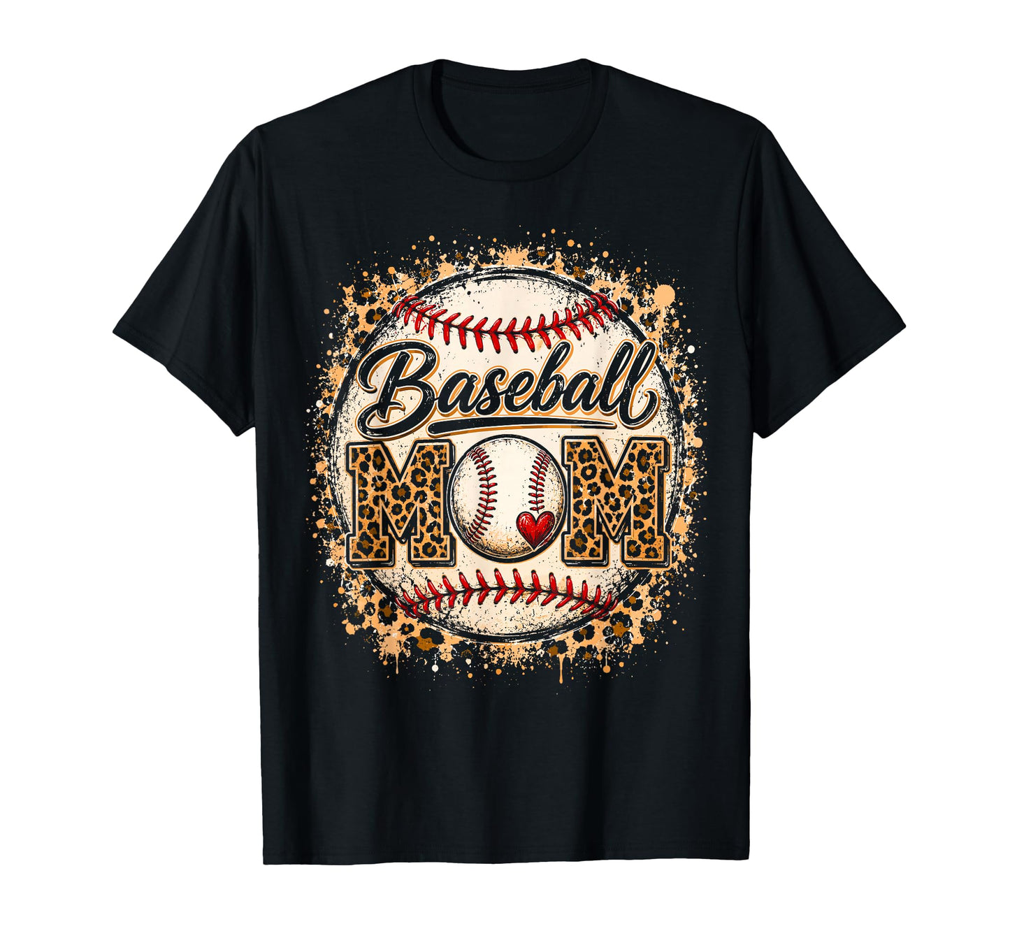 Baseball Mom Baseball Mama Mothers T-Shirt - Aesthetic Graphic for Adults - T-Shirt, Sweatshirt, Hoodie