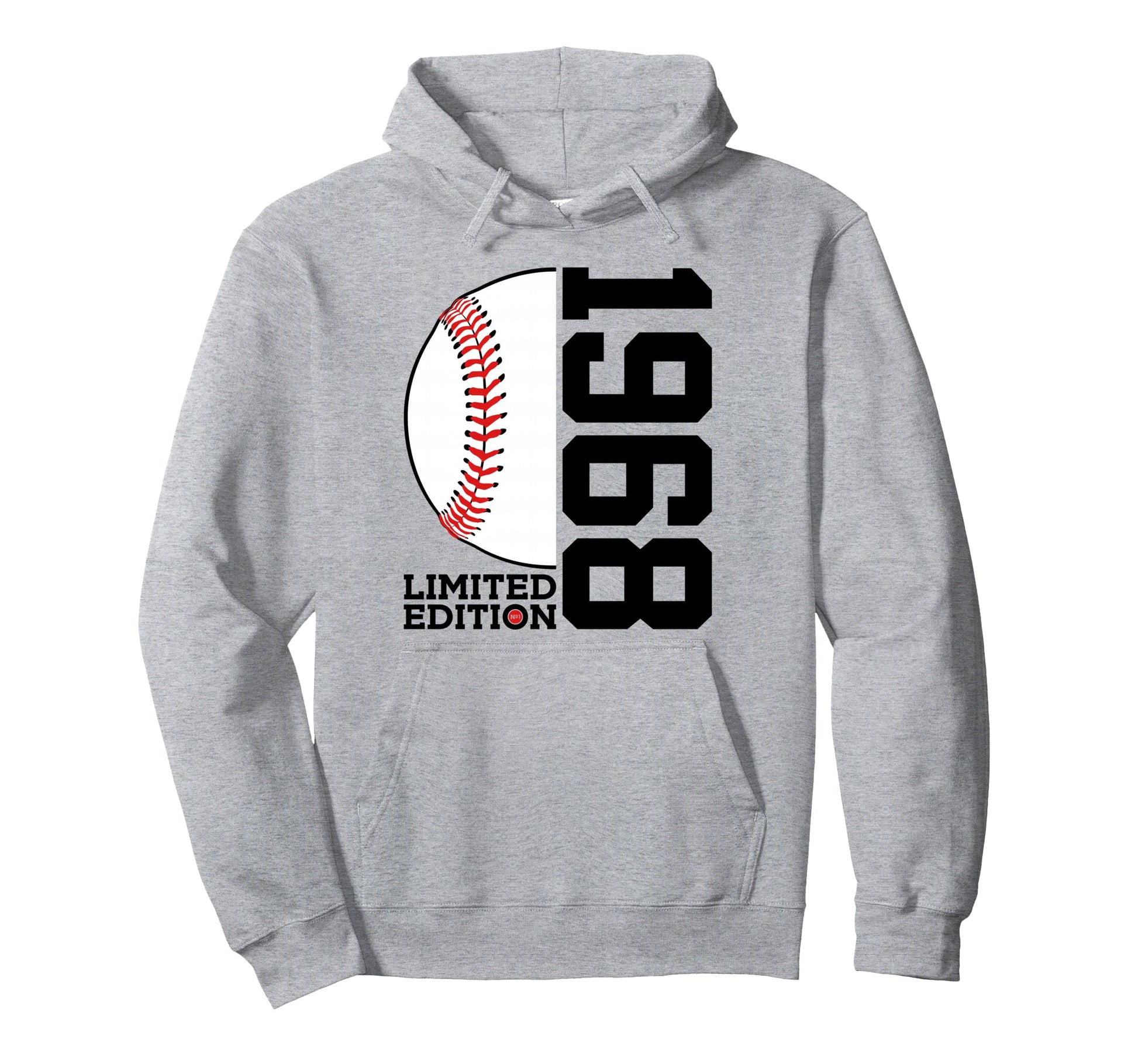 58Th Birthday Baseball 1968 Hoodie - Novelty Apparel Unisex - T-Shirt, Sweatshirt, Hoodie