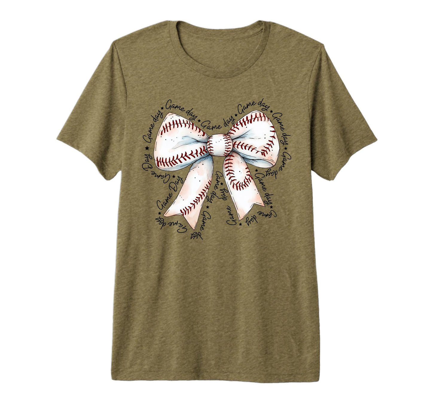 Coquette Baseball Game Day Baseball T-Shirt - Aesthetic Graphic Men Women - T-Shirt, Sweatshirt, Hoodie