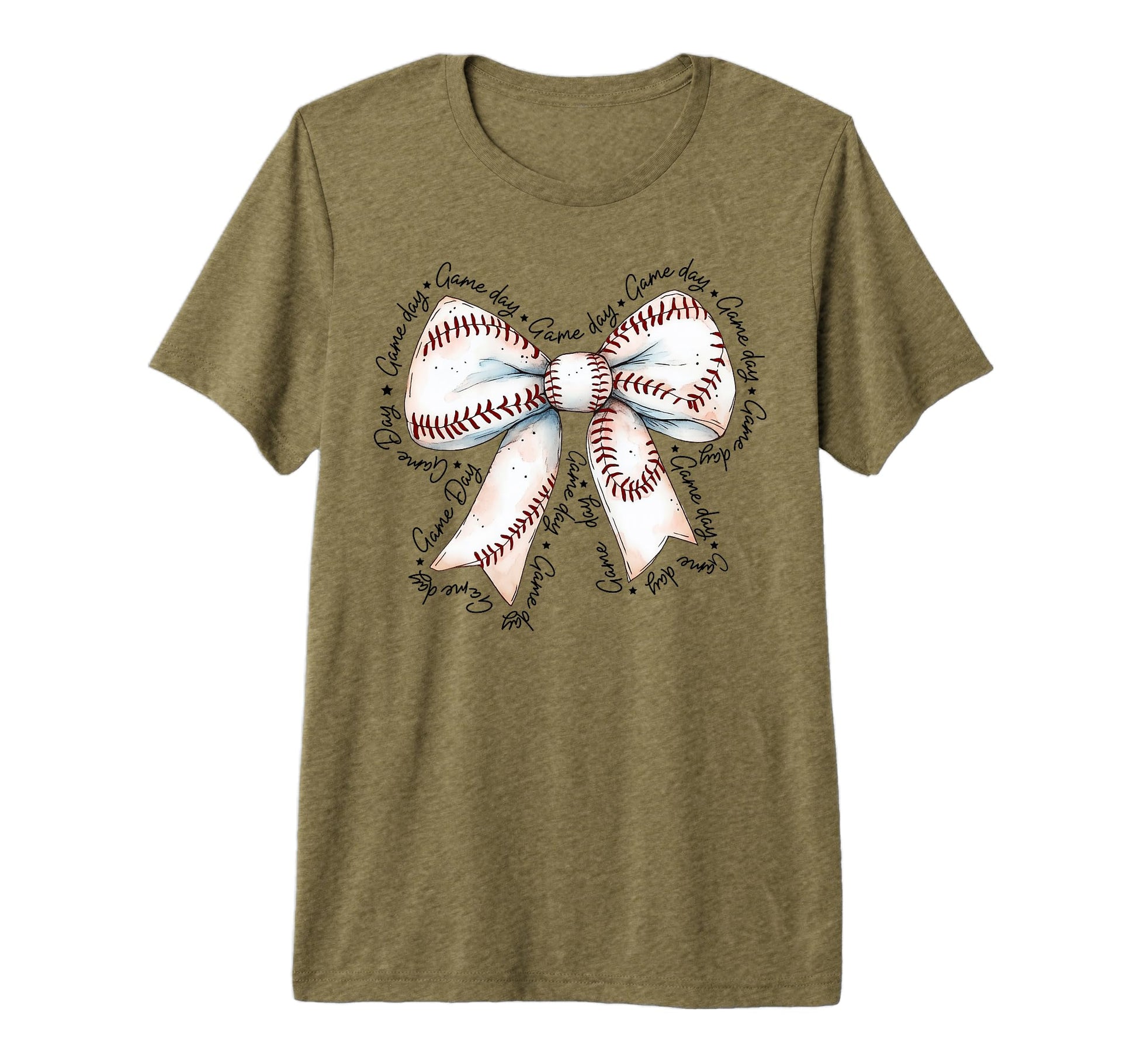 Coquette Baseball Game Day Baseball T-Shirt - Aesthetic Graphic Men Women - T-Shirt, Sweatshirt, Hoodie