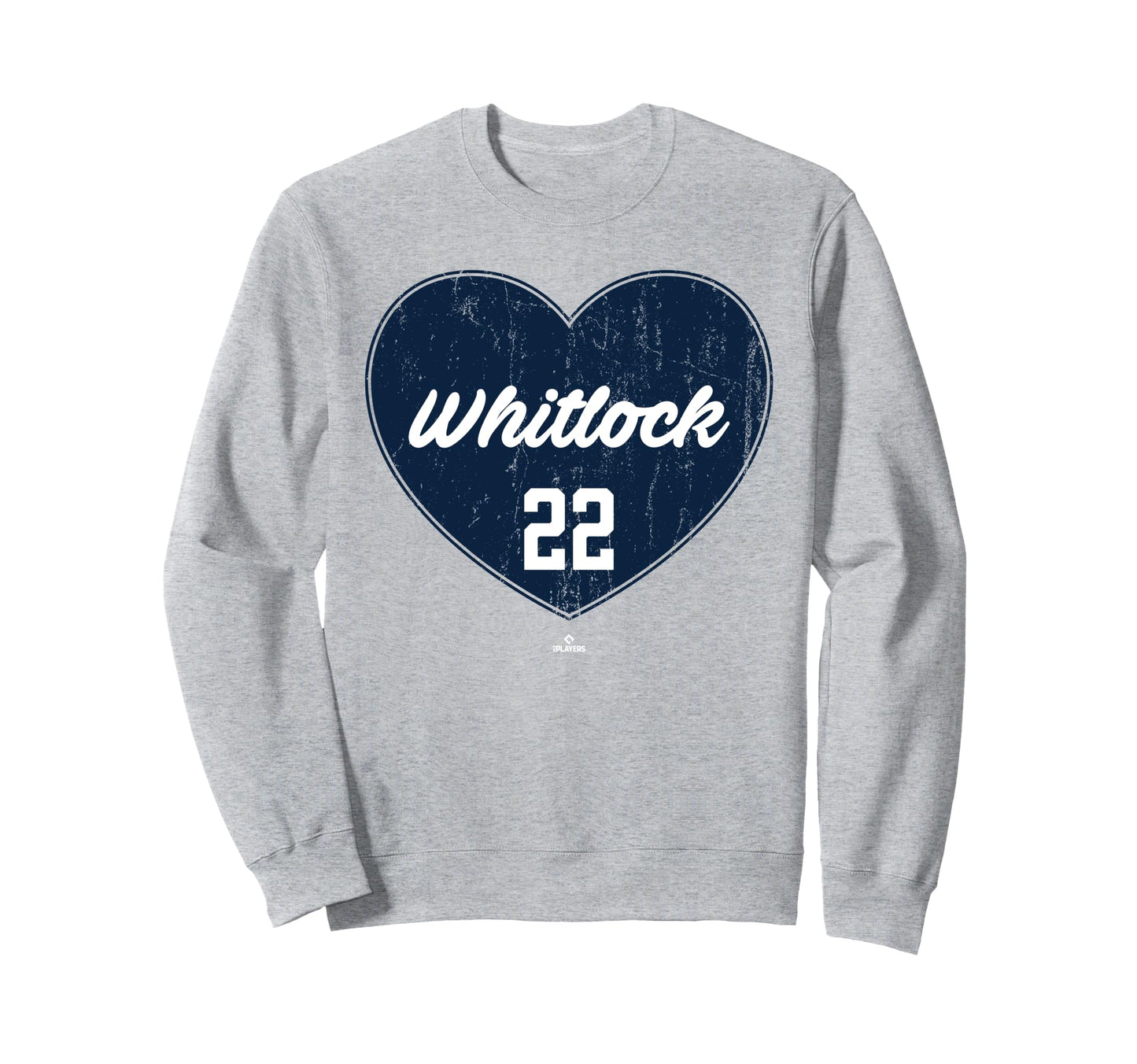 Distressed Heart Garrett Whitlock Boston Sweatshirt - Graphic Print Unisex - T-Shirt, Sweatshirt, Hoodie