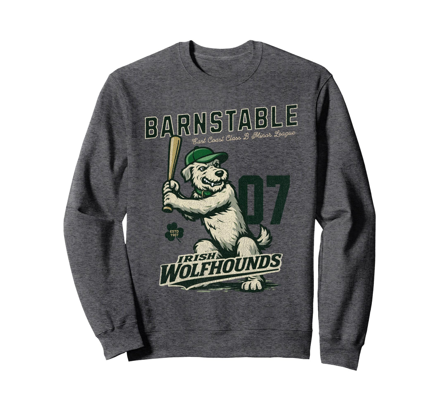 Barnstable Irish Wolfhounds Minor Sweatshirt - Streetwear Style Unisex - T-Shirt, Sweatshirt, Hoodie