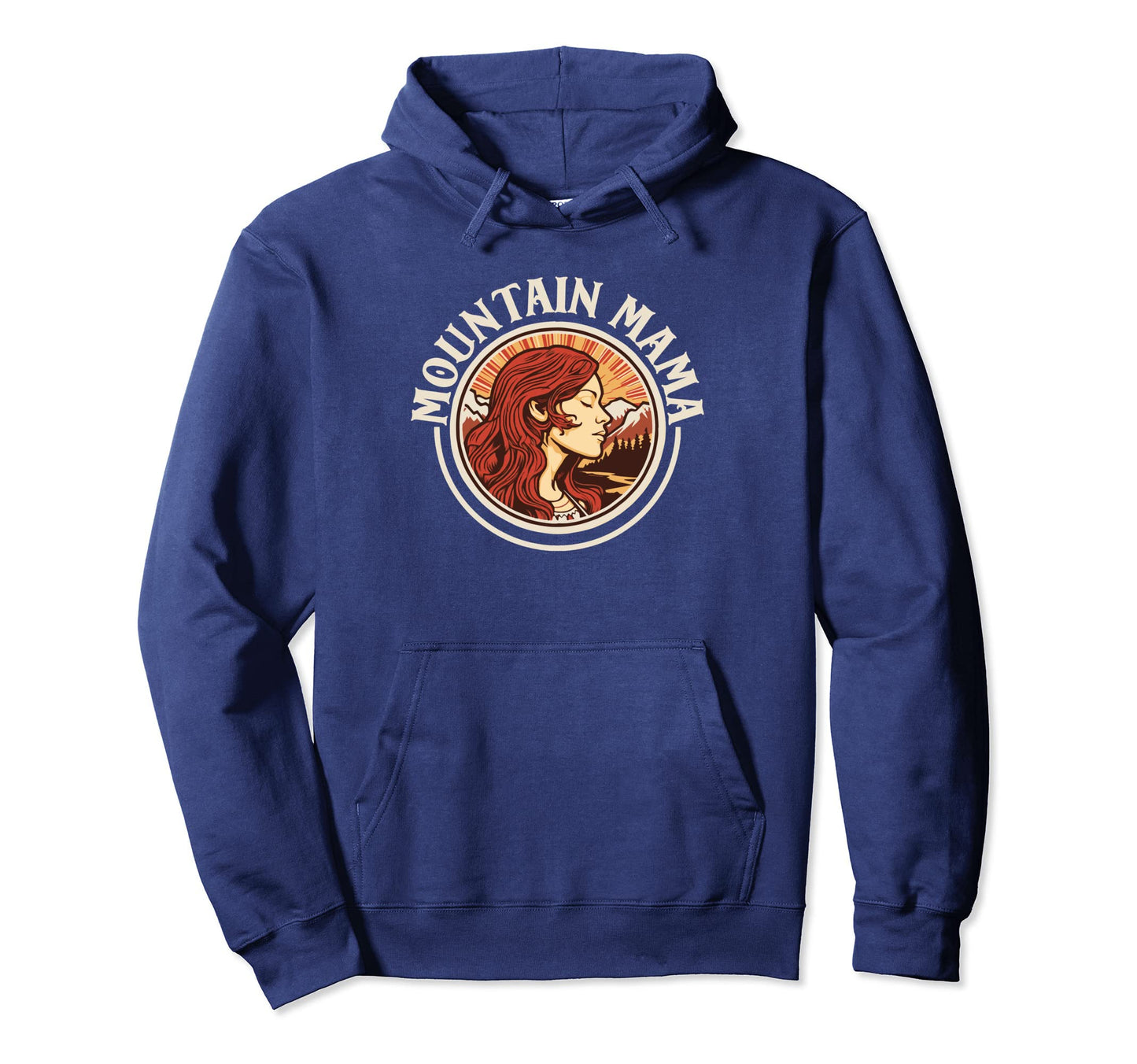 Groovy Mountain Mama Hippie 60S Hoodie - Aesthetic Graphic for Adults - T-Shirt, Sweatshirt, Hoodie