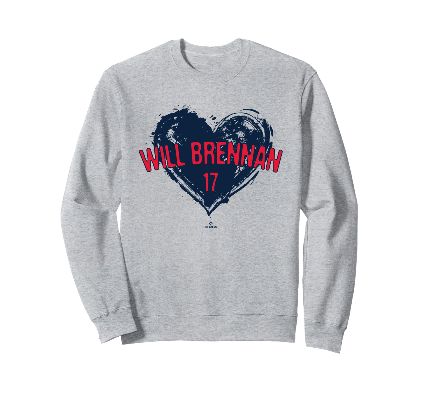 Distressed Heart Will Brennan Sweatshirt - Custom Art Print Men Women - T-Shirt, Sweatshirt, Hoodie
