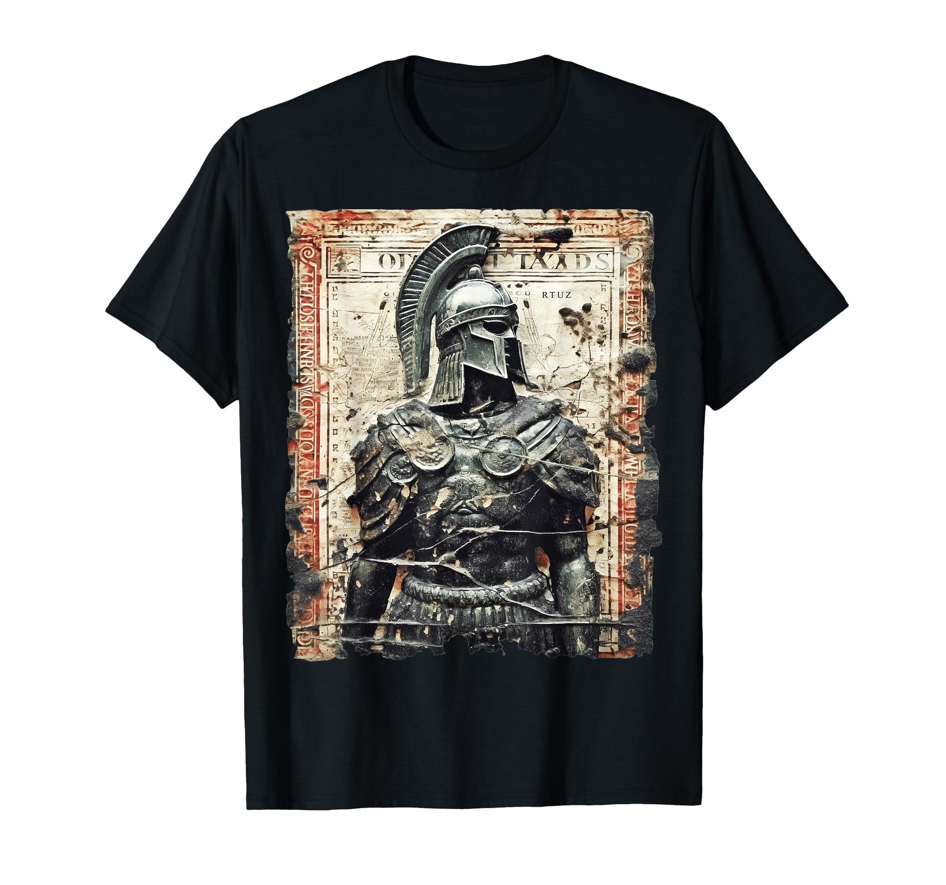 Spartan Helmet Warrior Aesthetic T-Shirt - Casual Everyday Wear for Adults - T-Shirt, Sweatshirt, Hoodie