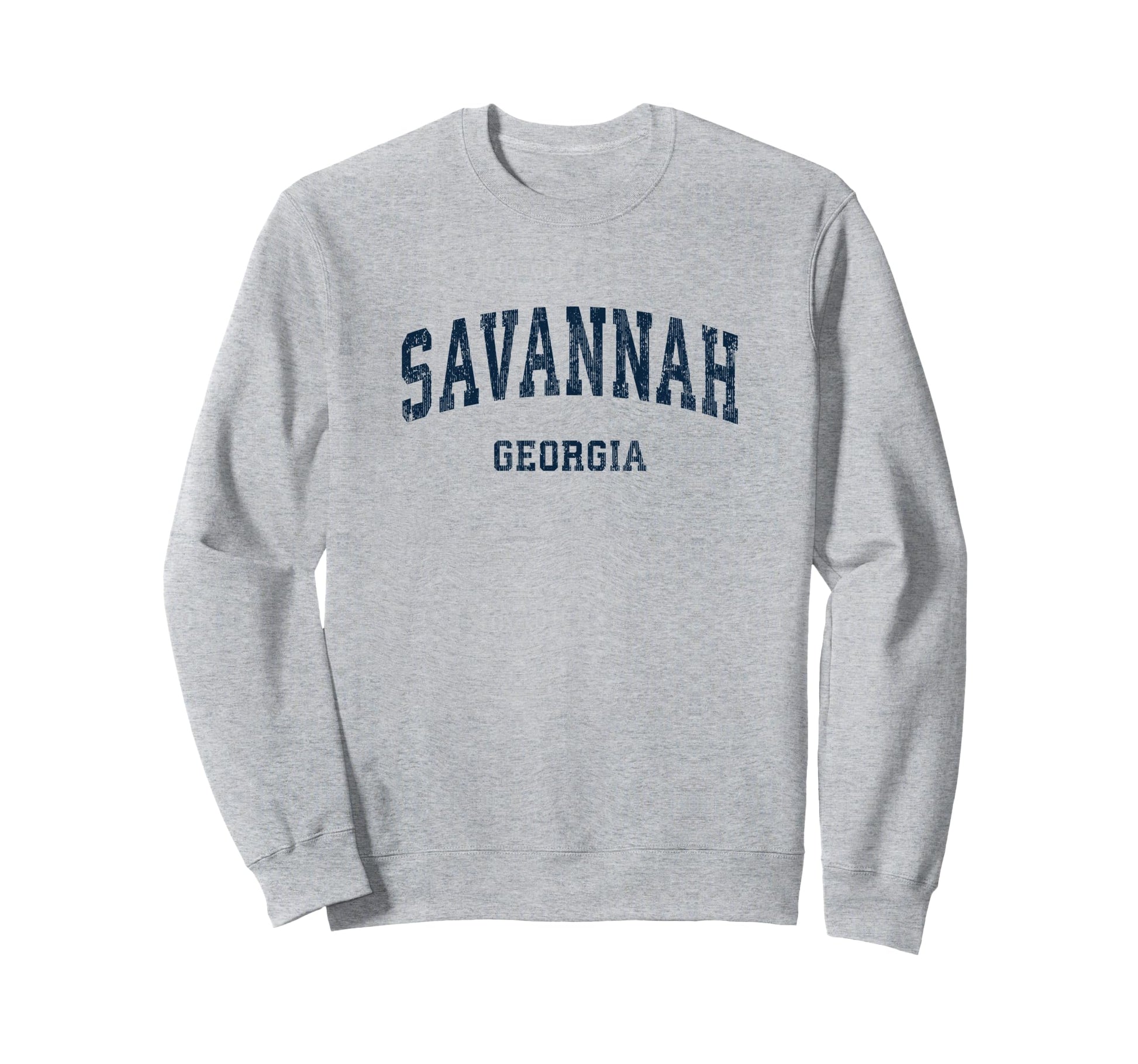 Savannah Georgia Ga Varsity Sports Sweatshirt - Minimalist Print Unisex - T-Shirt, Sweatshirt, Hoodie