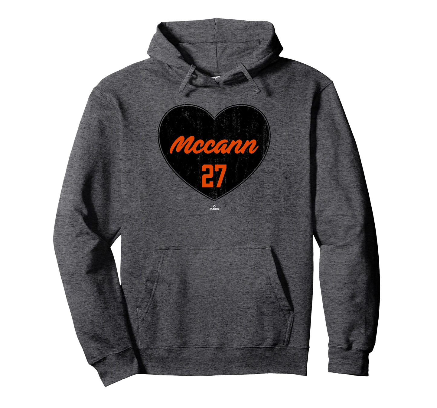 Distressed Heart James Mccann Hoodie - Minimalist Print Men Women - T-Shirt, Sweatshirt, Hoodie