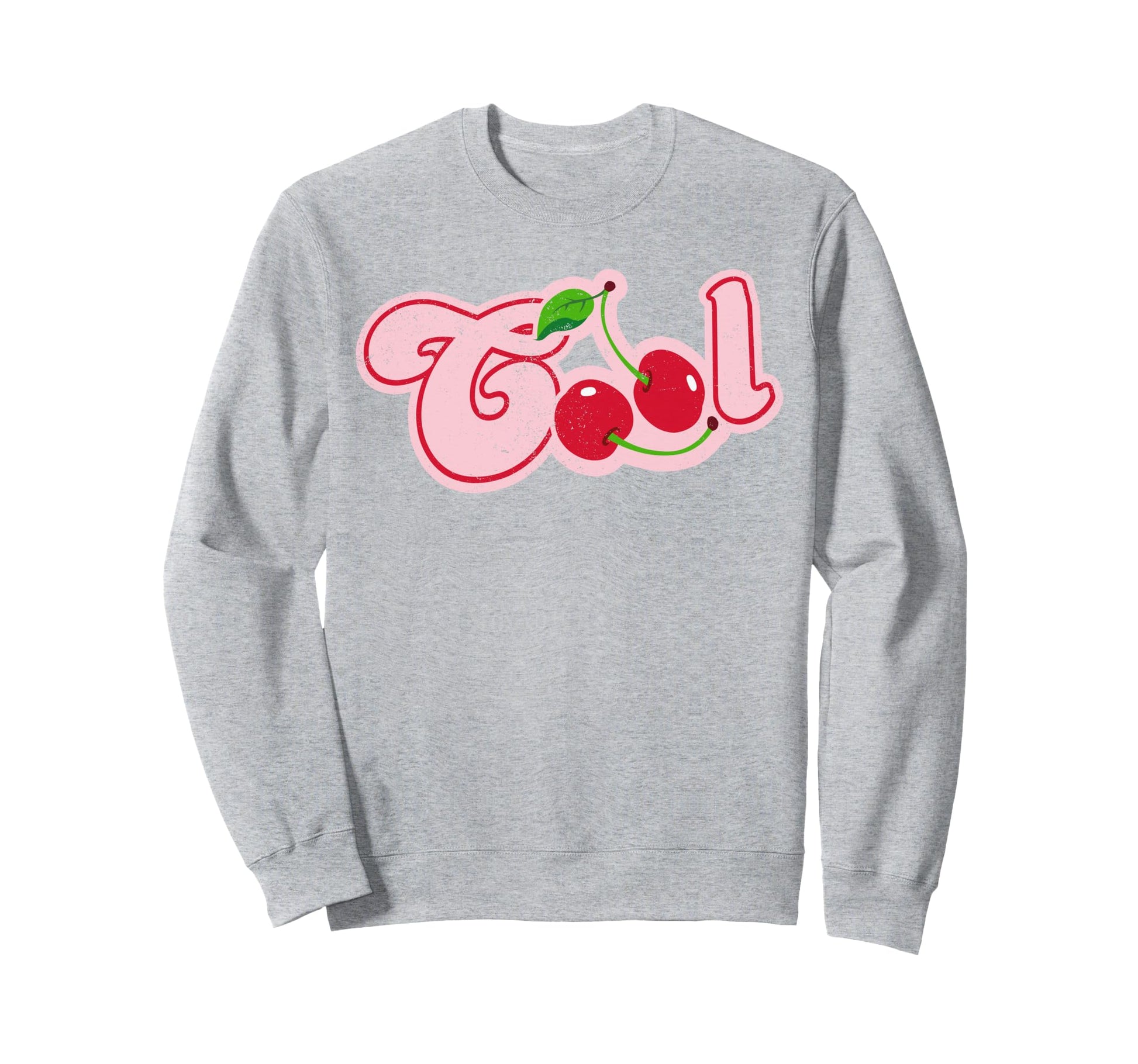 Cherries Pop Art Typography Sweatshirt - Custom Art Print for Adults - T-Shirt, Sweatshirt, Hoodie