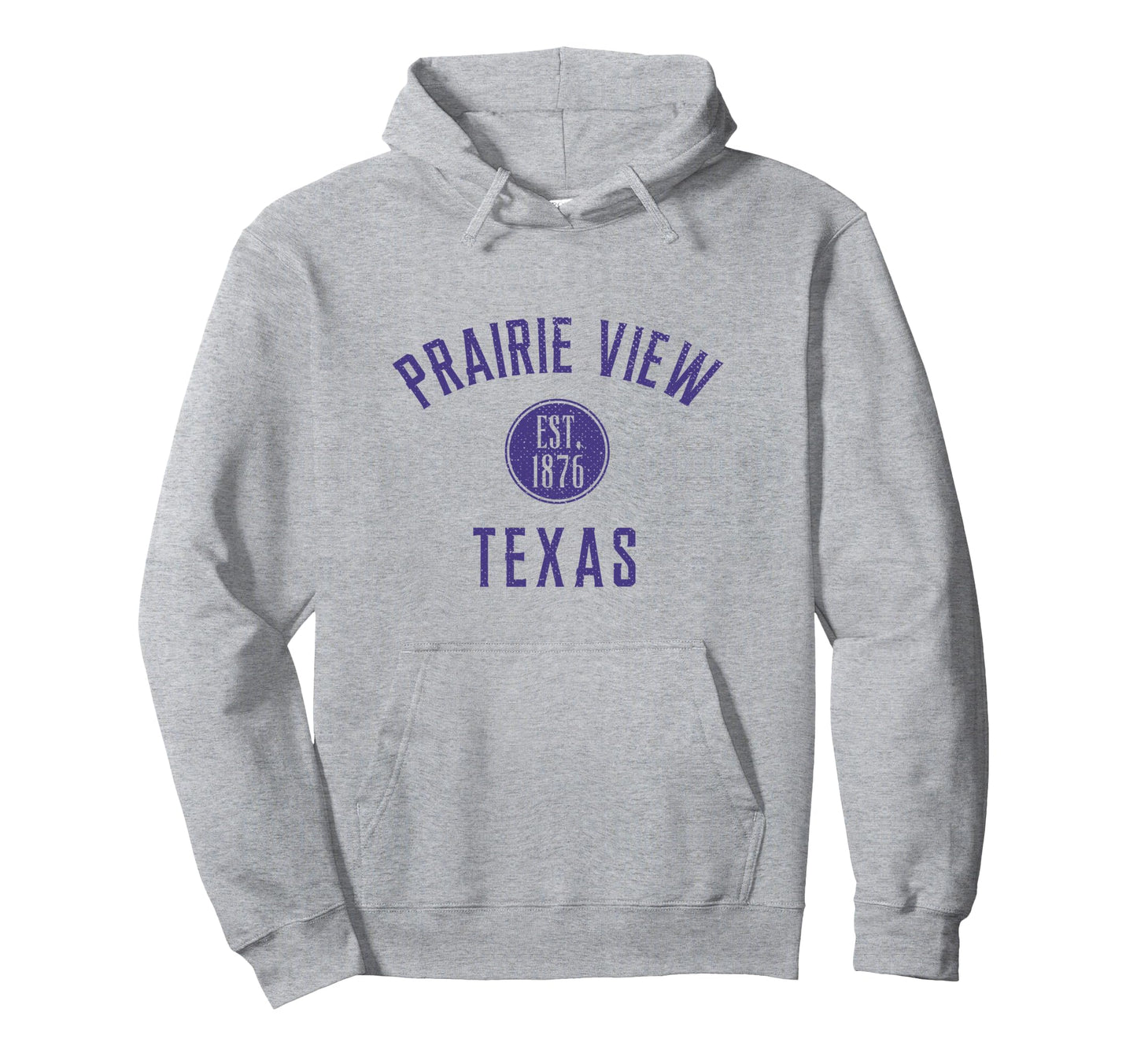 Prairie View Texas Varsity Distressed Hoodie - Unique Graphic Men Women - T-Shirt, Sweatshirt, Hoodie