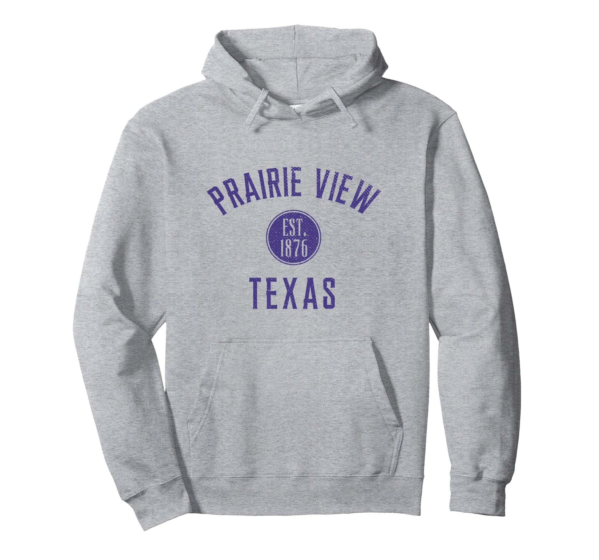 Prairie View Texas Varsity Distressed Hoodie - Unique Graphic Men Women - T-Shirt, Sweatshirt, Hoodie