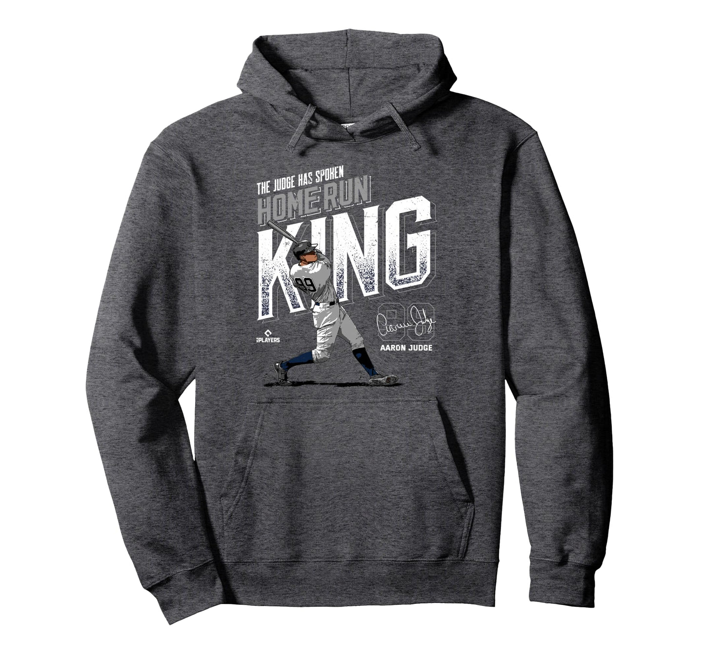 Home Run King Aaron Judge New York Mlbpa Hoodie - Aesthetic Graphic Unisex - T-Shirt, Sweatshirt, Hoodie