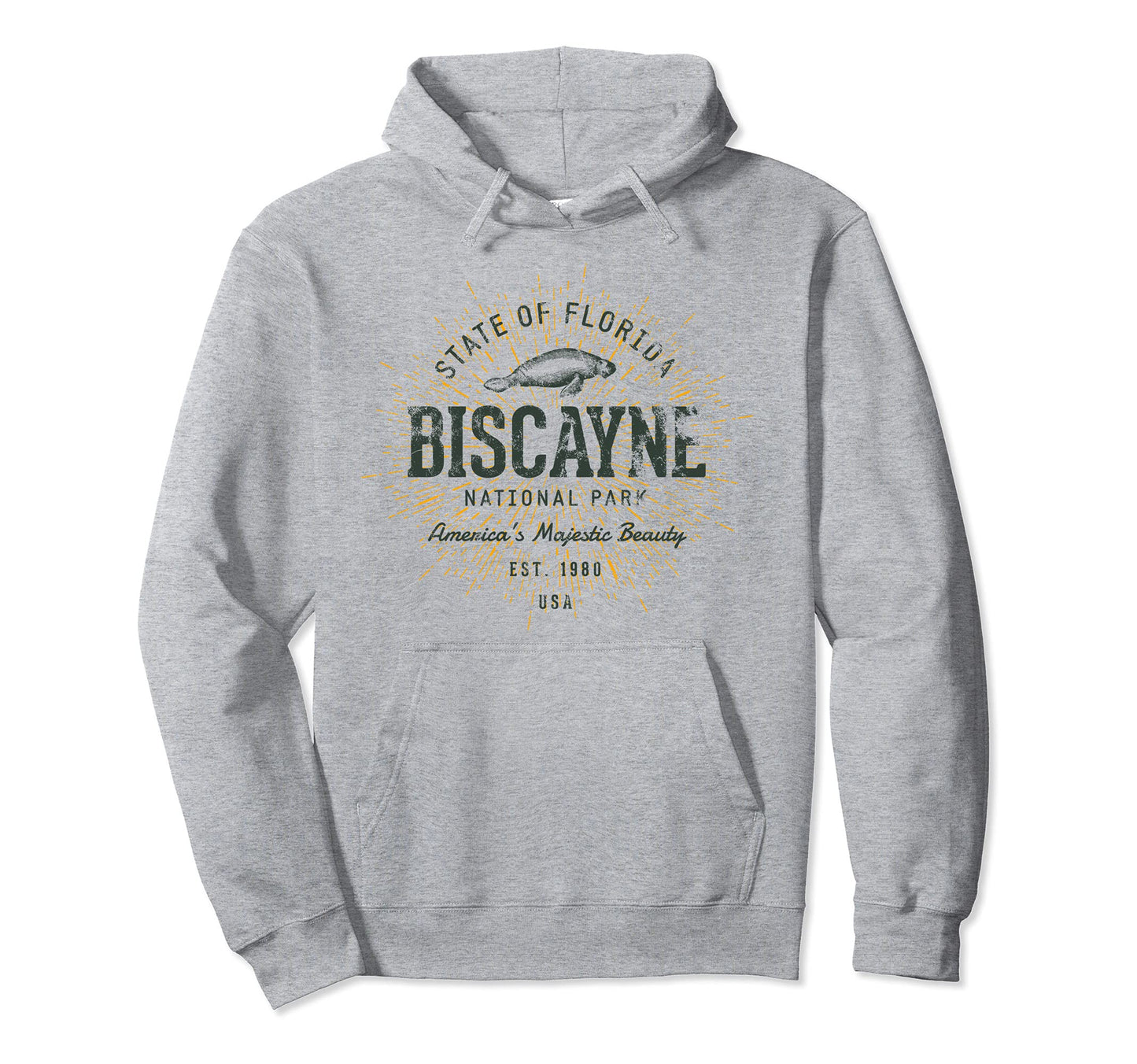 Biscayne National Park Hoodie - Custom Art Print for Adults - T-Shirt, Sweatshirt, Hoodie