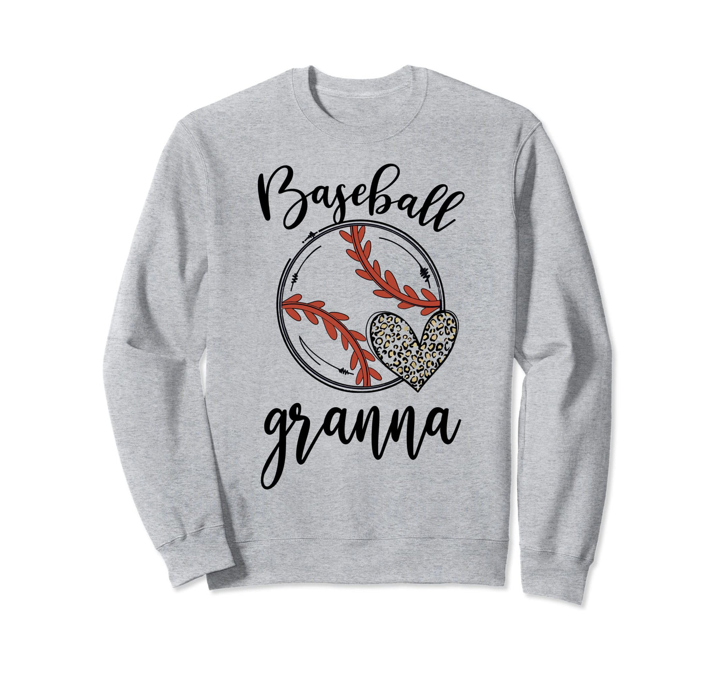 Baseball Granna Leopard Funny Sweatshirt - Custom Art Print Men Women - T-Shirt, Sweatshirt, Hoodie
