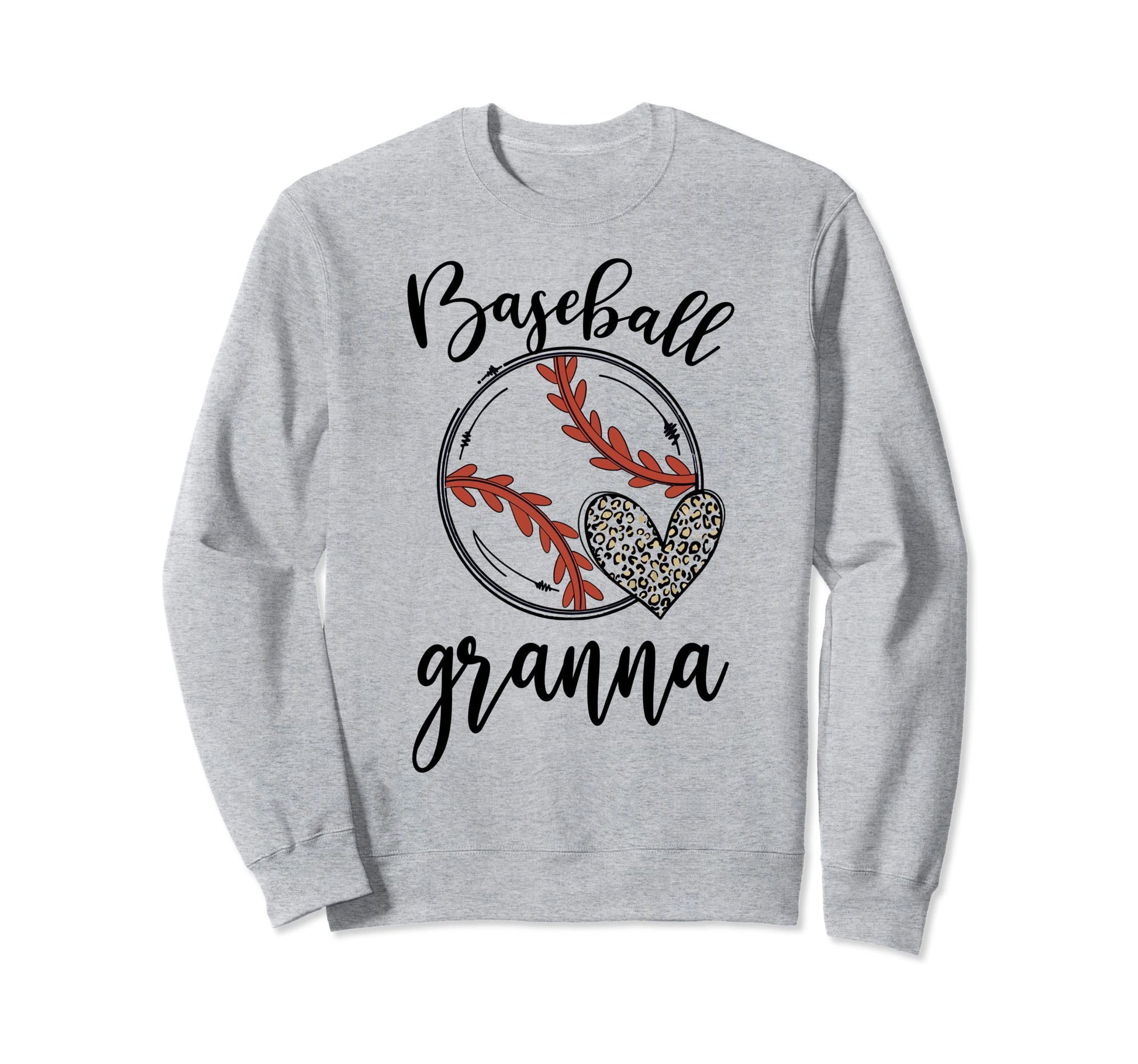 Baseball Granna Leopard Funny Sweatshirt - Custom Art Print Men Women - T-Shirt, Sweatshirt, Hoodie