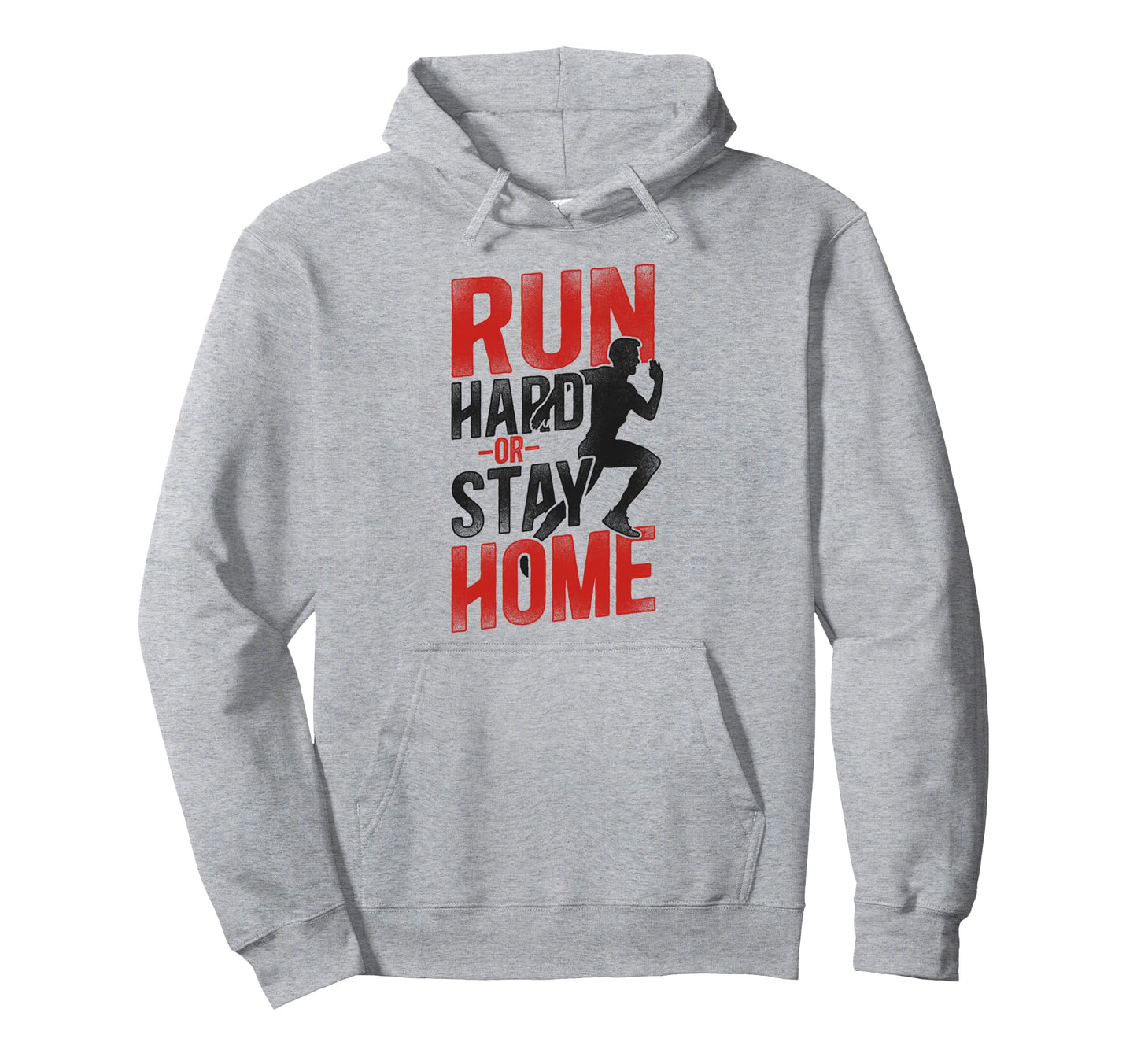 Running Runner Half Marathon Run Hard Or Hoodie - Trendy Graphic Unisex - T-Shirt, Sweatshirt, Hoodie