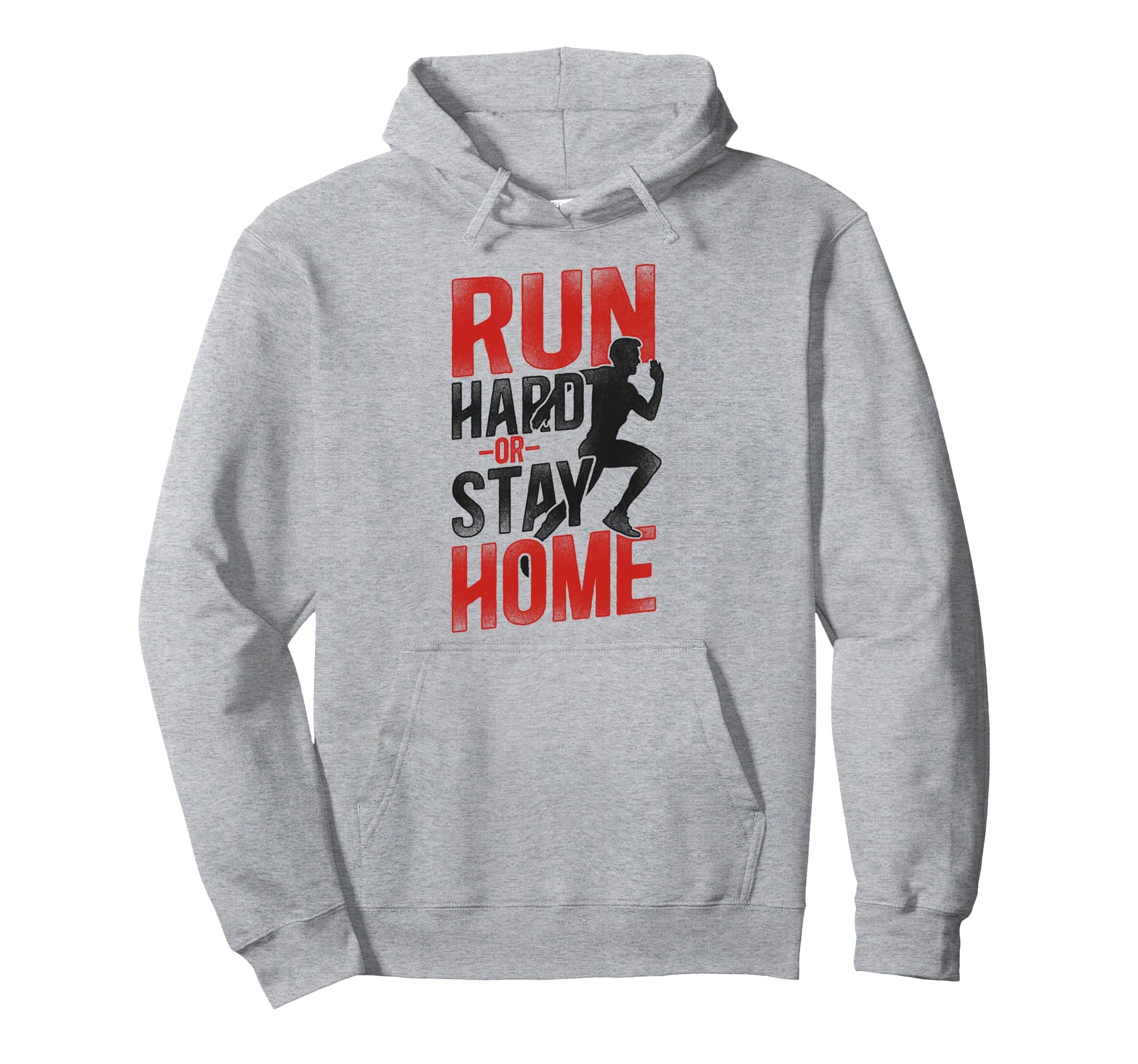 Running Runner Half Marathon Run Hard Or Hoodie - Trendy Graphic Unisex - T-Shirt, Sweatshirt, Hoodie