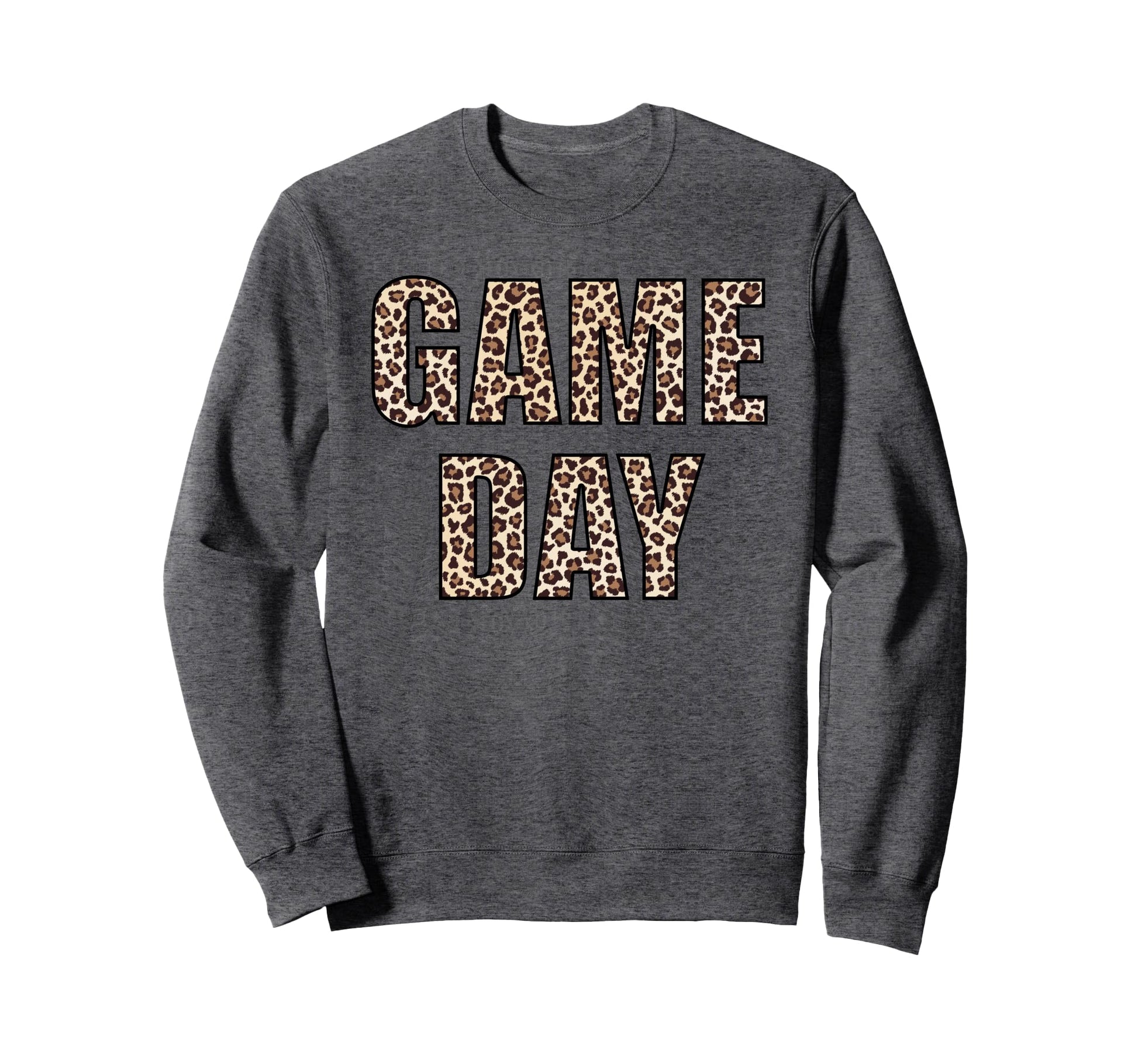 Game Day Leopard Sweatshirt - Unique Graphic Men Women - T-Shirt, Sweatshirt, Hoodie