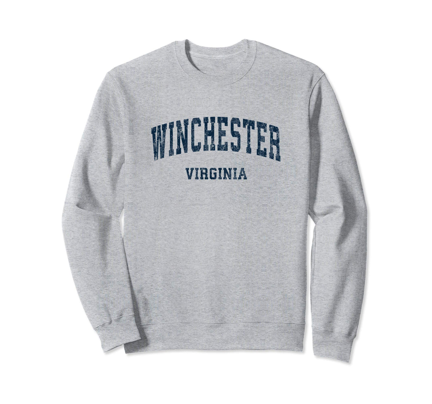 Winchester Virginia Va Varsity Sports Sweatshirt - Minimalist Print Unisex - T-Shirt, Sweatshirt, Hoodie